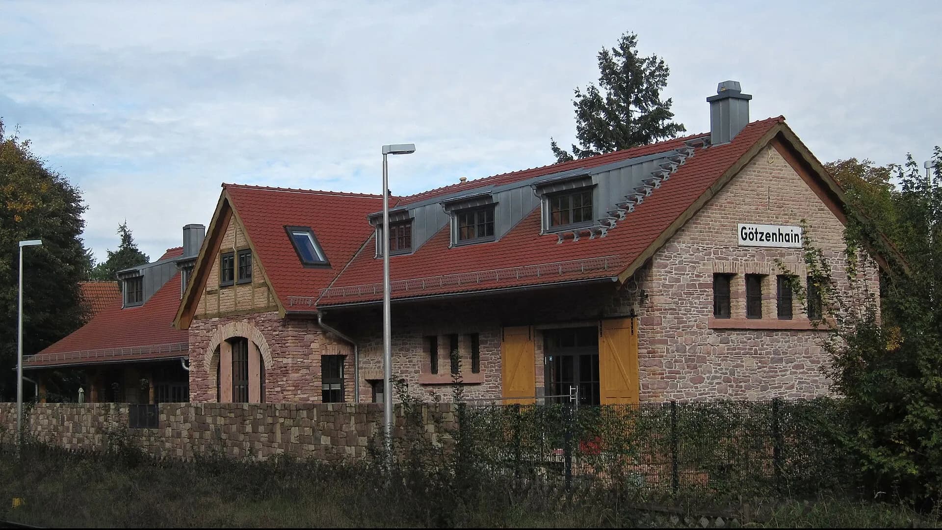 Ehemaliges Bahnhofsgebäude in Dreieich-Götzenhain