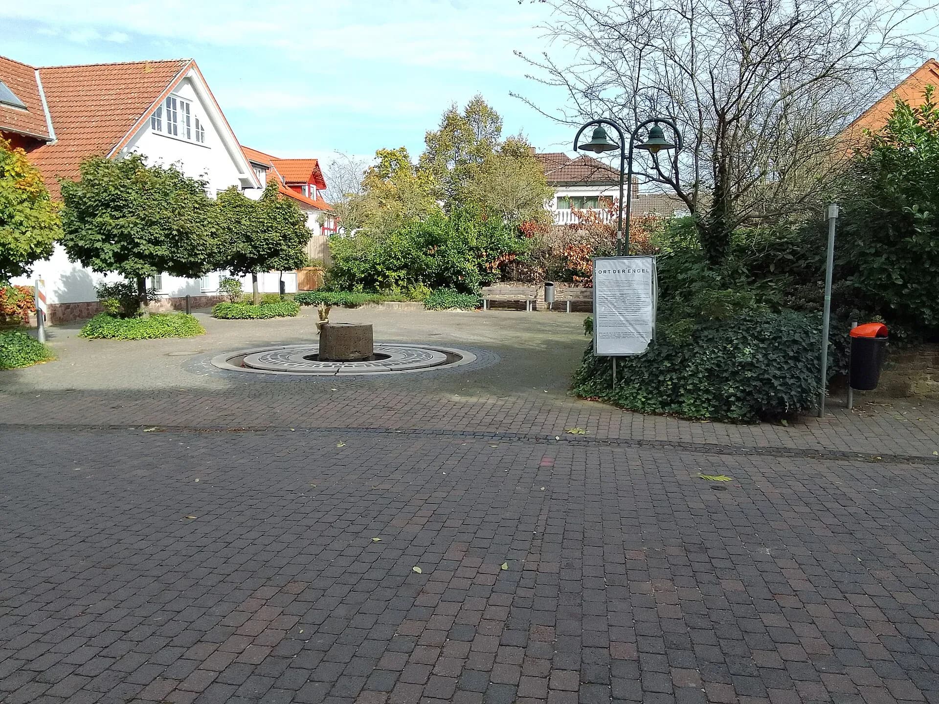 Platz Ort der Engel in Dreieich-Götzenhain