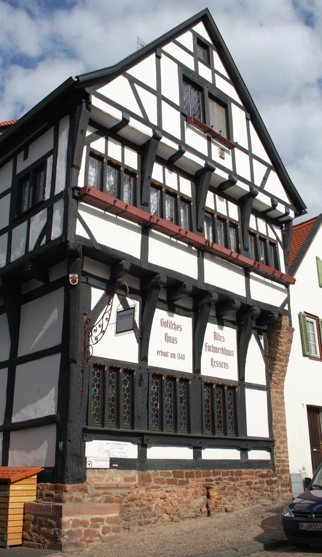 Gotisches Haus in Gelnhausen