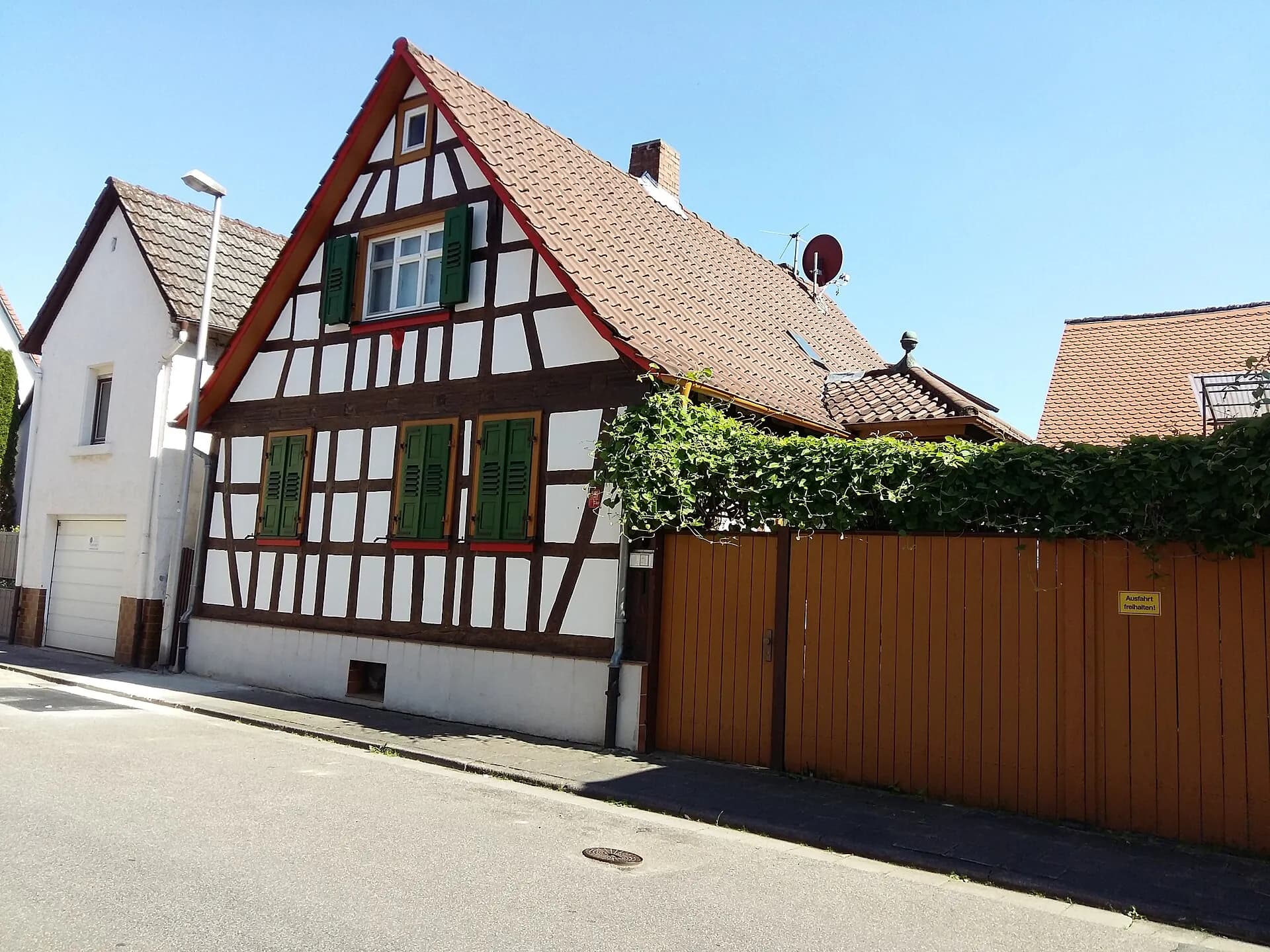 Fachwerkhaus in der Grabenstraße in Reinheim