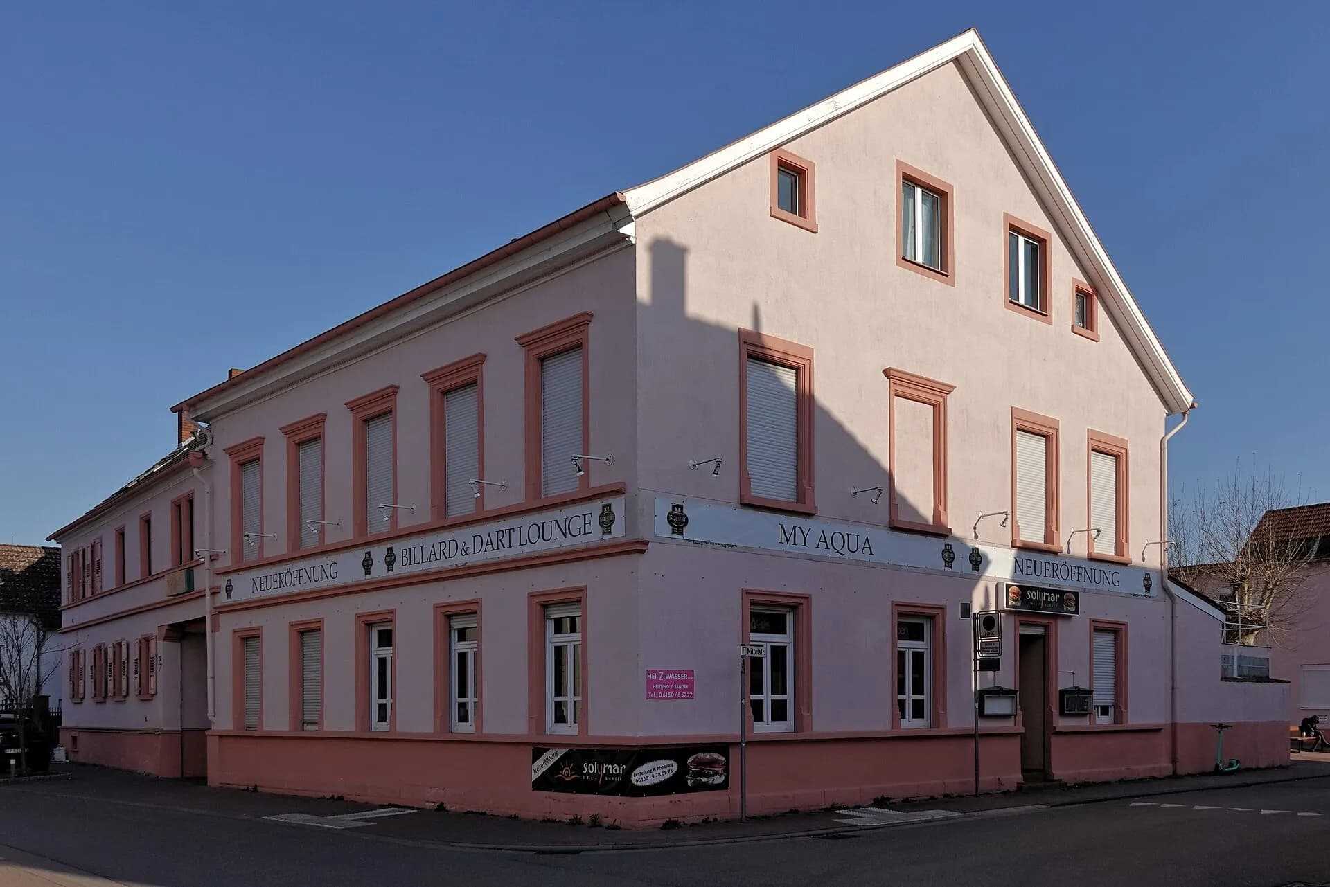 Eckhaus in der Hauptstraße in Weiterstadt-Gräfenhausen