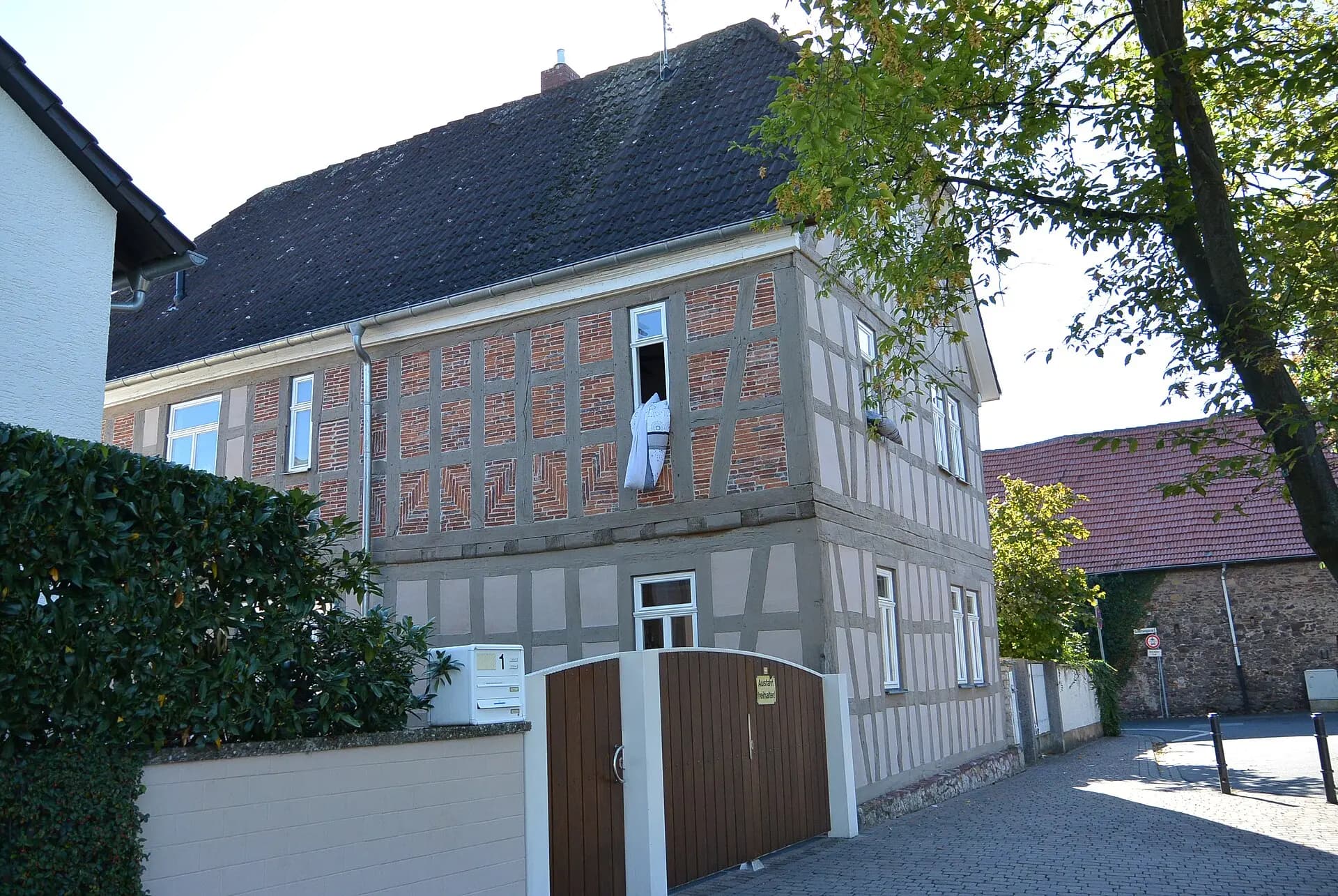 Fachwerkhaus in der Pfarrgasse in Weiterstadt-Gräfenhausen