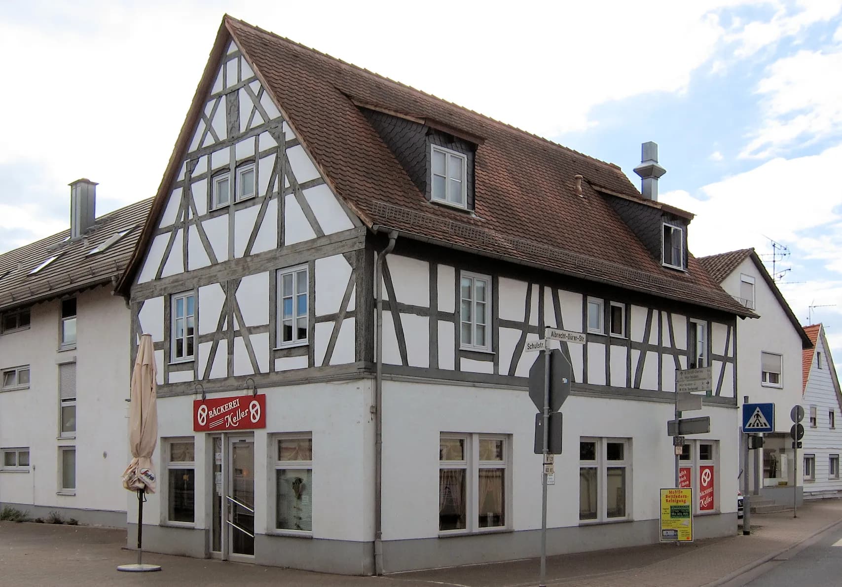 Fachwerkhaus in der Schulstraße in Weiterstadt-Gräfenhausen