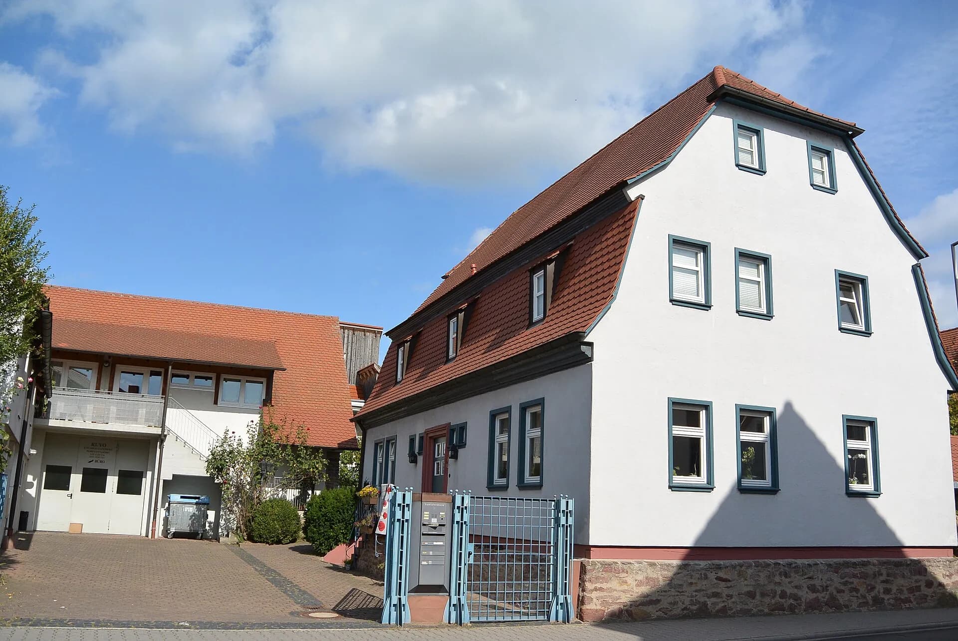 Giebelhaus in der Frankfurter Straße in Weiterstadt-Gräfenhausen