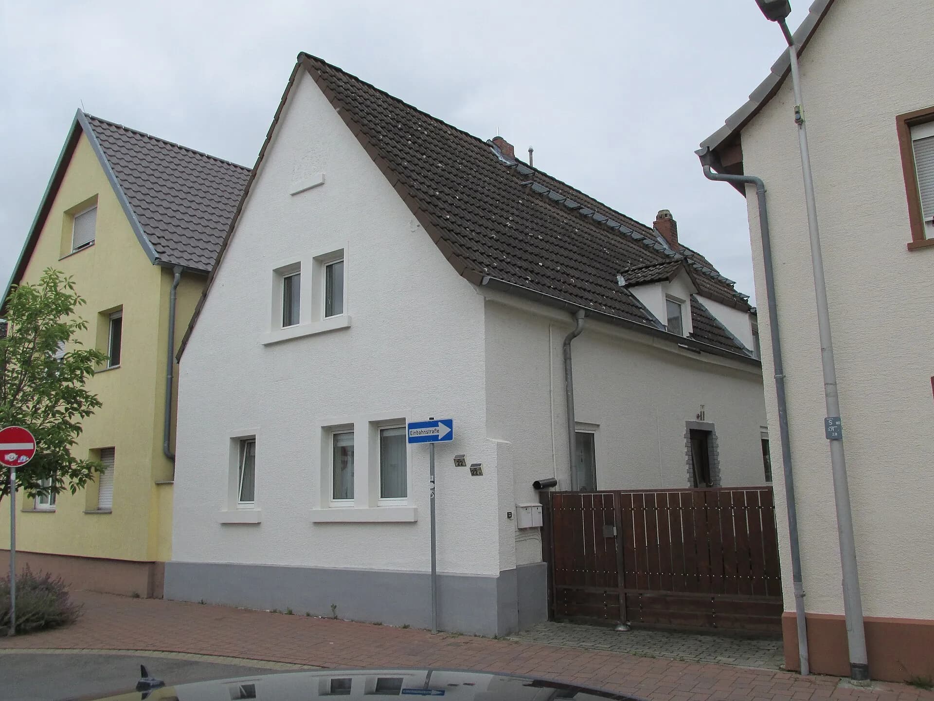 Giebelhaus in der Hauptstraße in Weiterstadt-Gräfenhausen