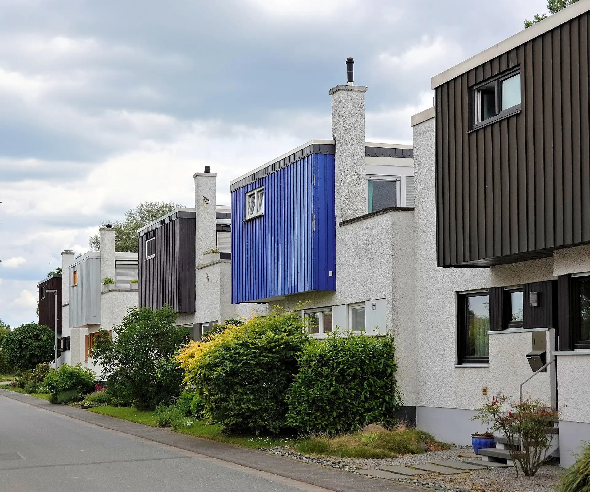 Wohnhäuser am Mühlbach in Weiterstadt-Gräfenhausen