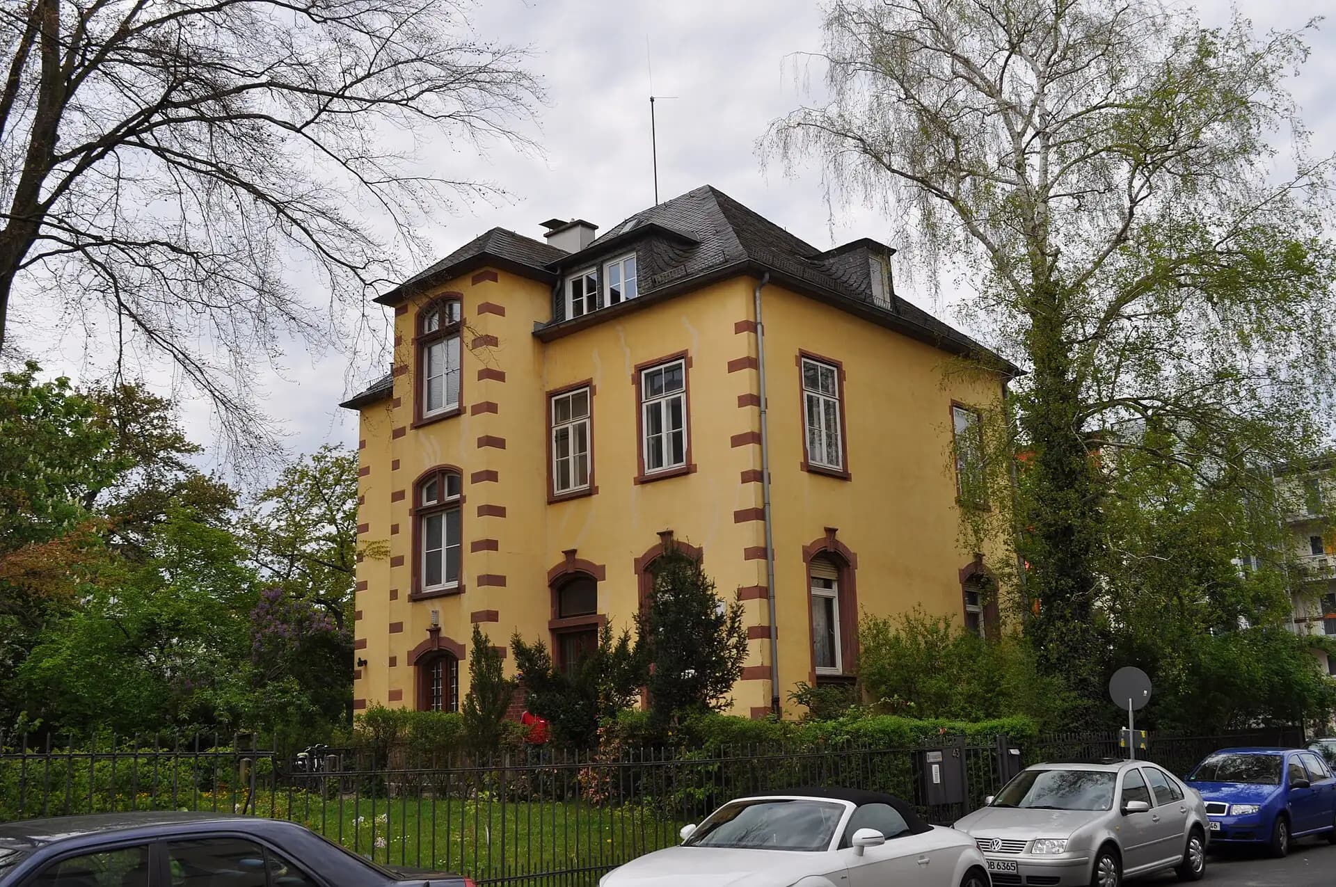 Villa in der Grempstraße in Frankfurt Bockenheim