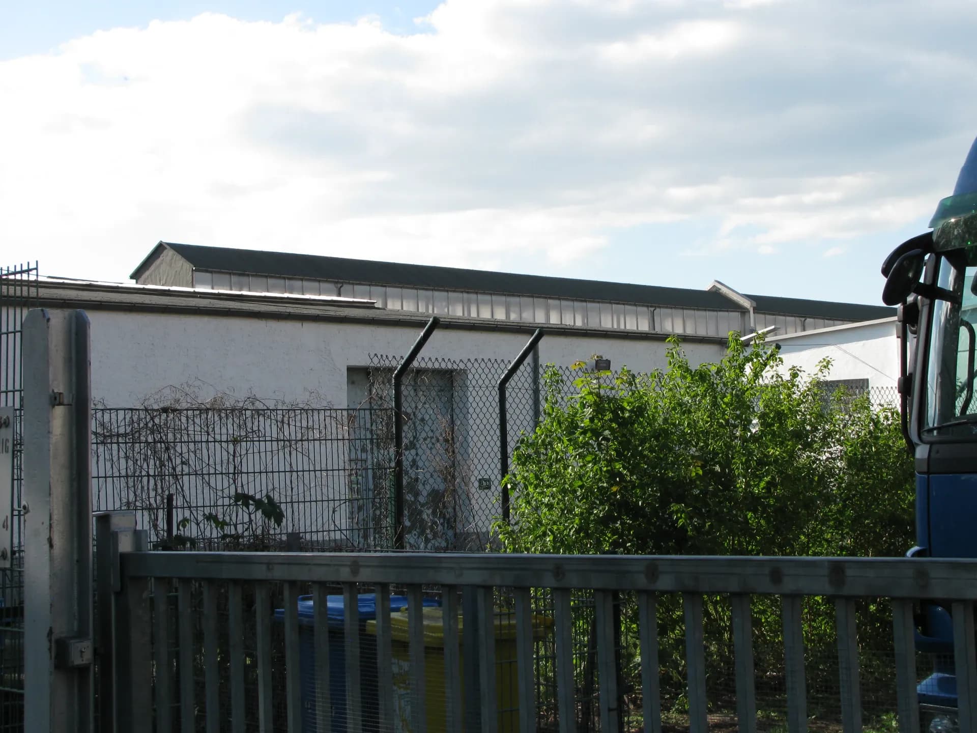 Werkshalle in der Josef-Bautz-Straße in Hanau-Großauheim