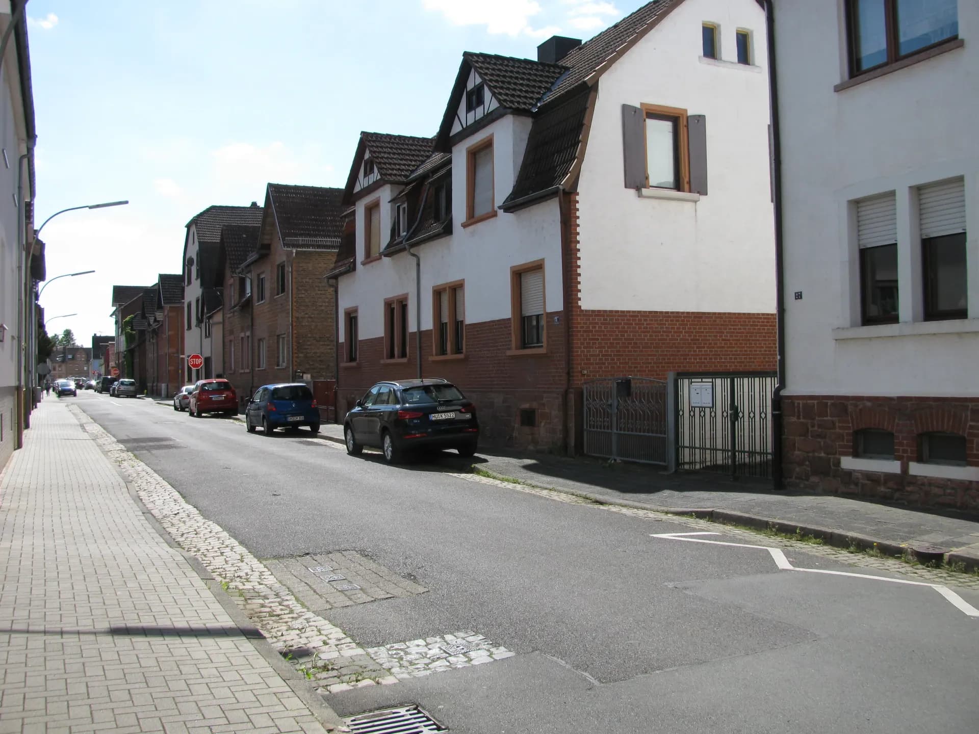 Wohnstraße Wiesenstraße in Hanau-Großauheim