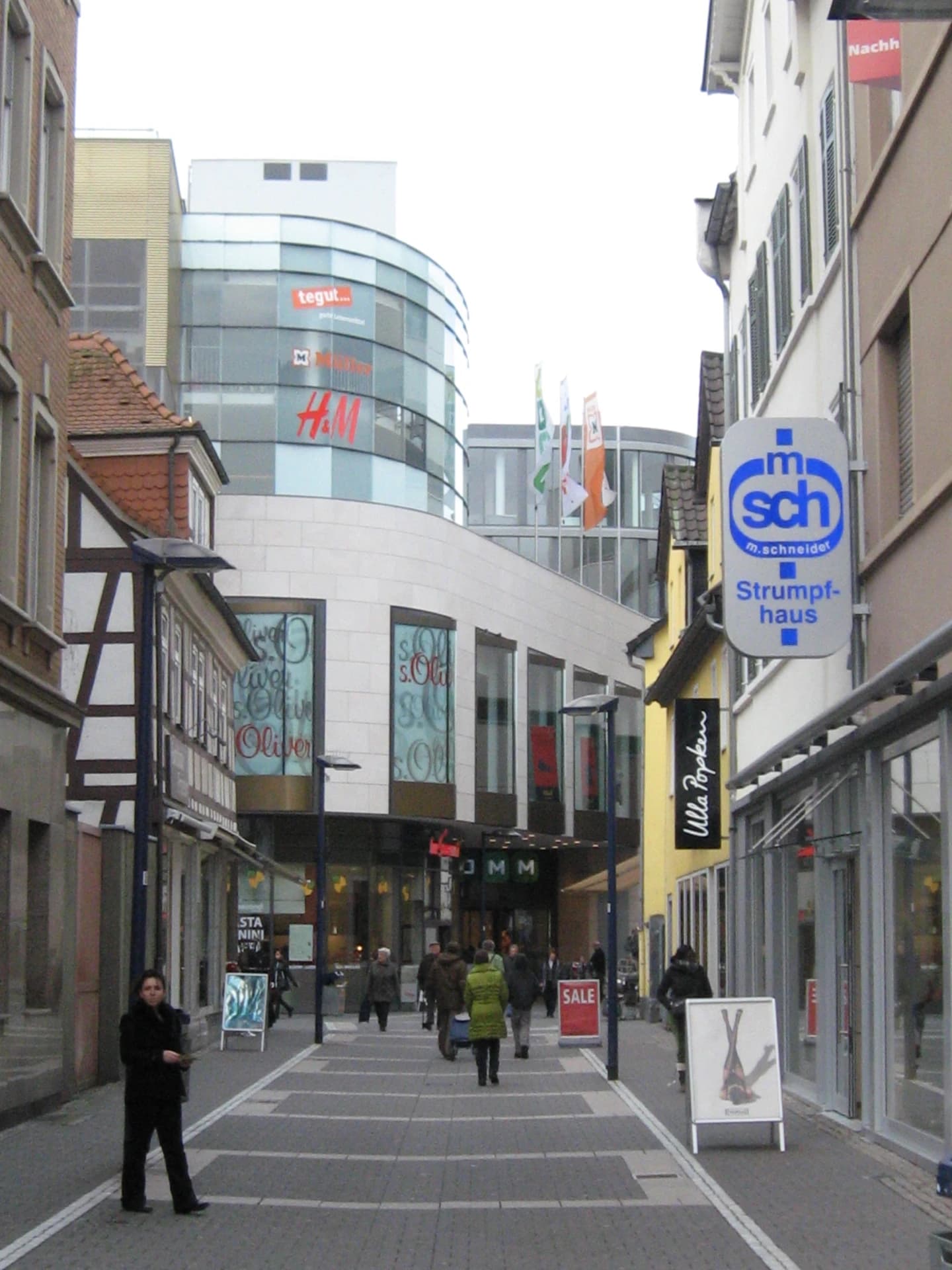 Große Marktstraße in Offenbach