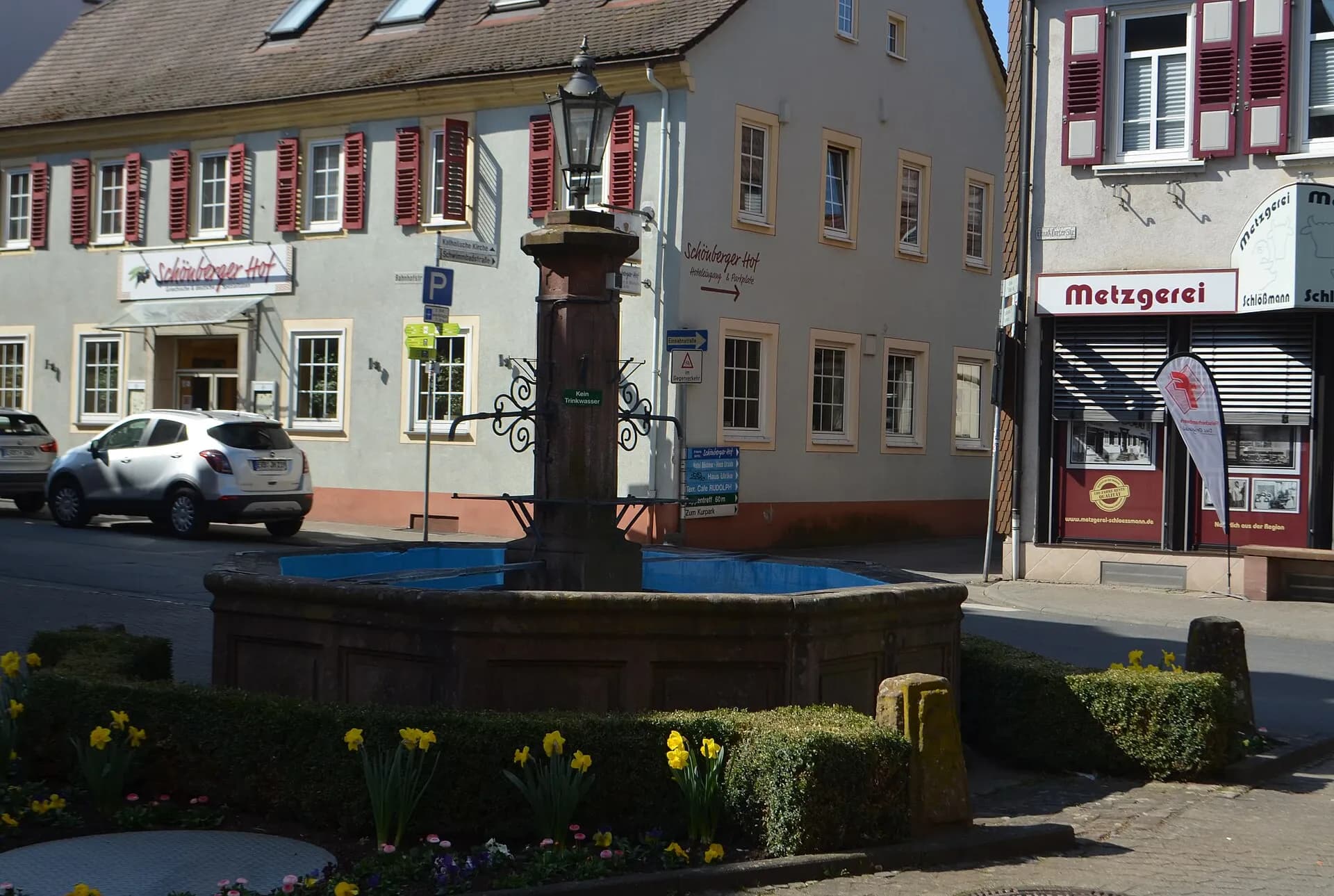 Großer Brunnen in Bad König