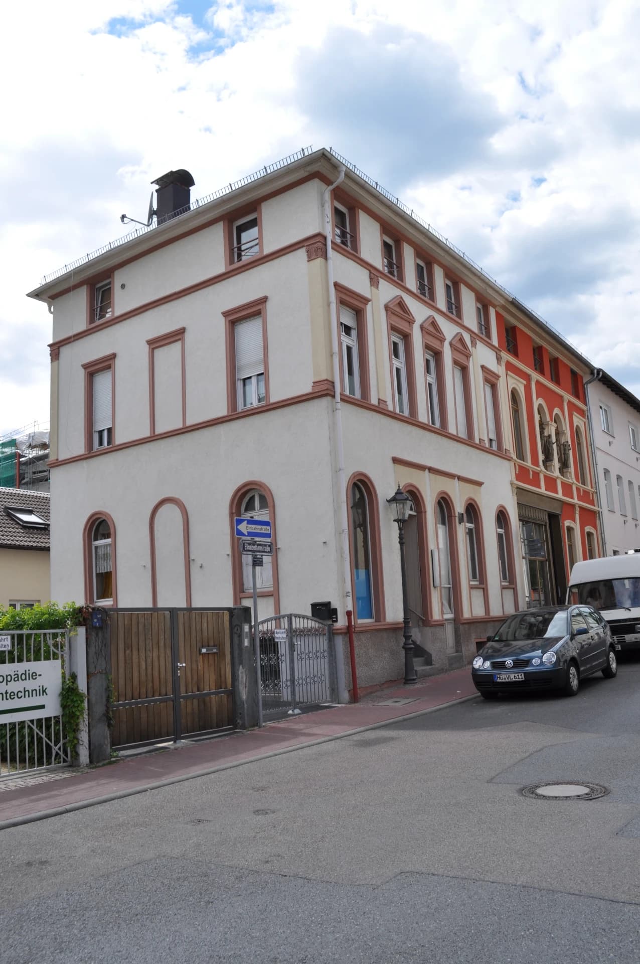 Gründerzeithaus in der Elisabethenstraße in Bad Homburg