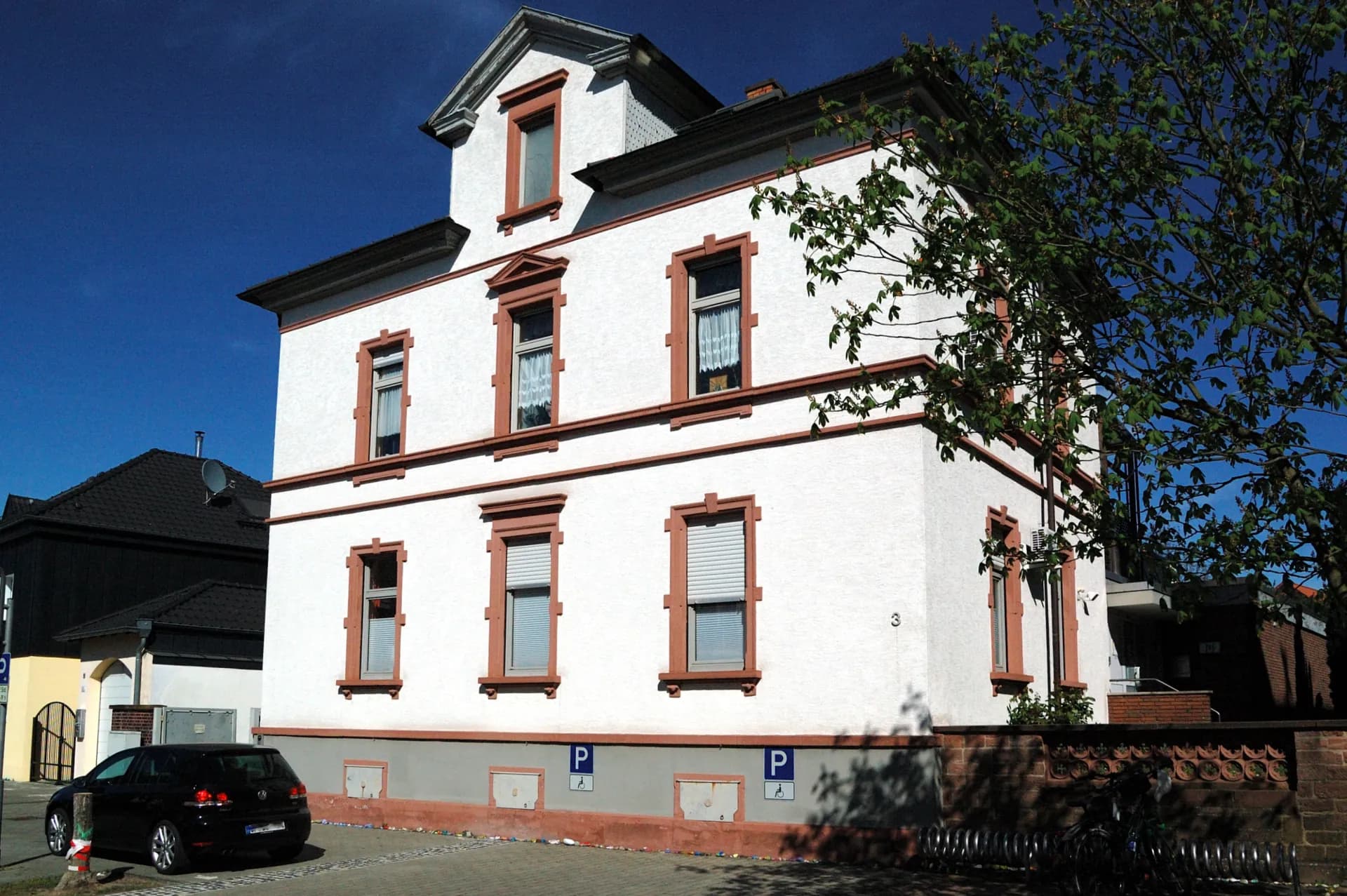 Gründerzeitliches Wohnhaus in der Kolpingstraße in Hanau-Klein-Auheim