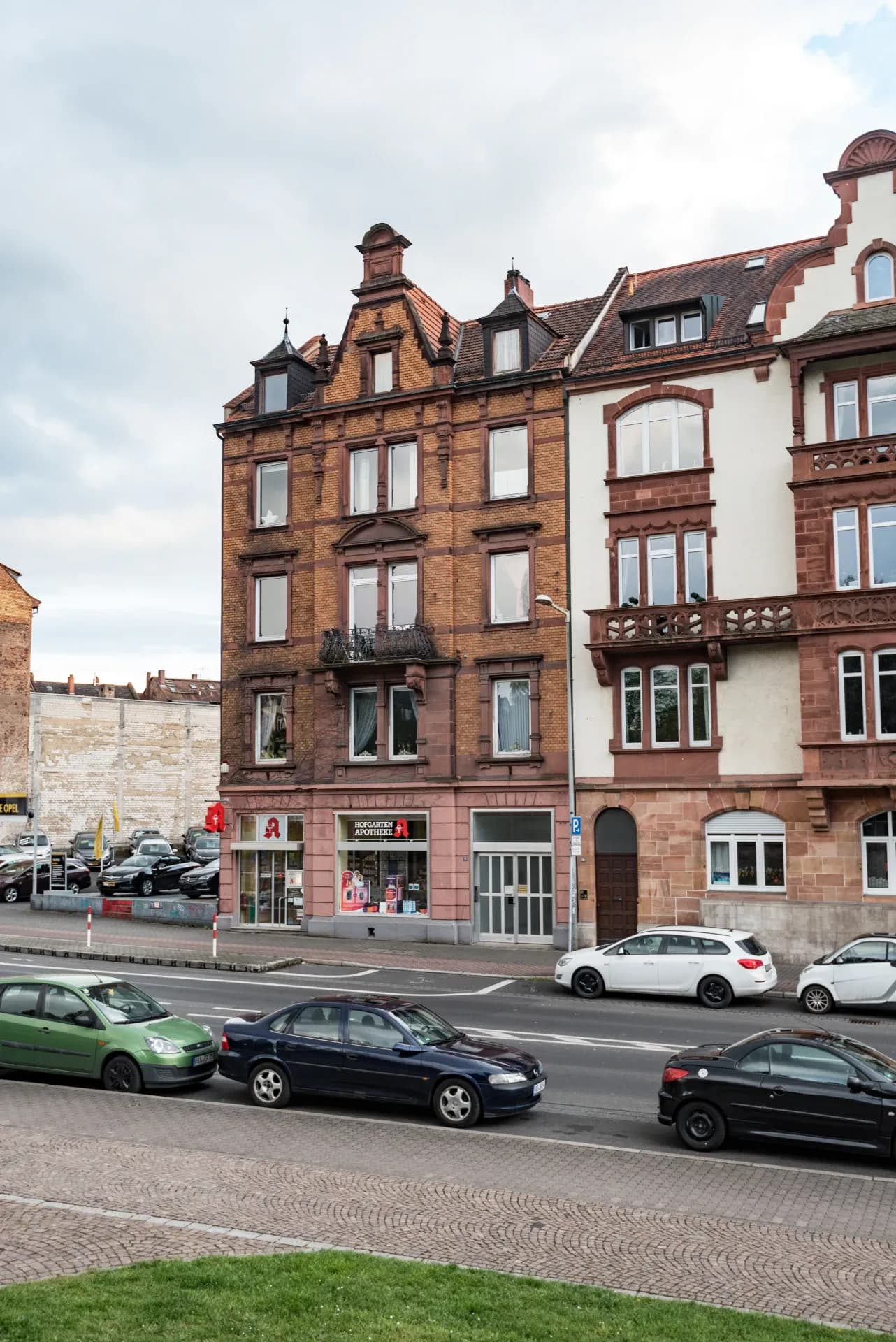Gründerzeithaus in der Würzburger Straße in Aschaffenburg