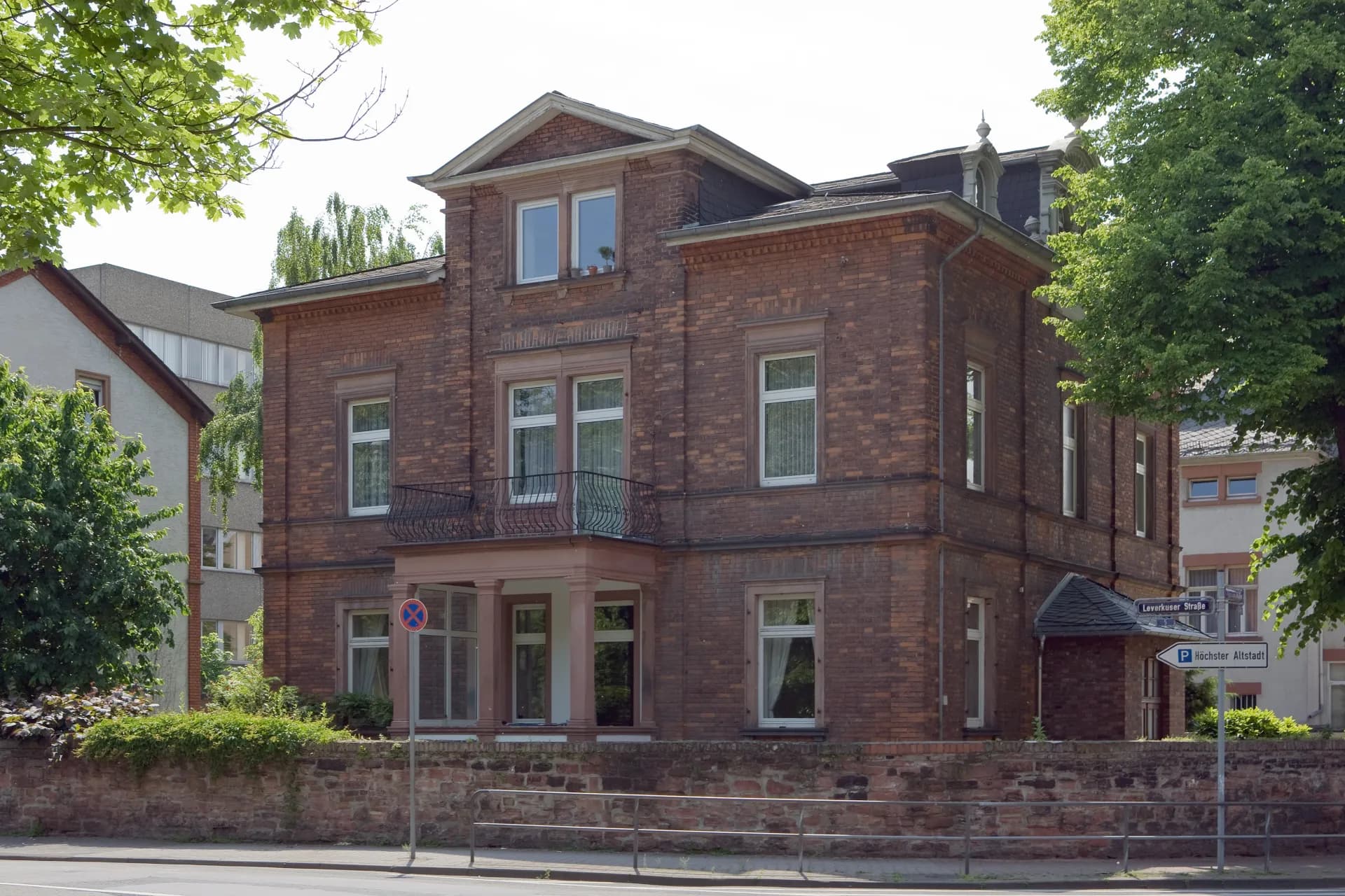 Gründerzeitvilla an der Luciusstraße in Frankfurt Höchst