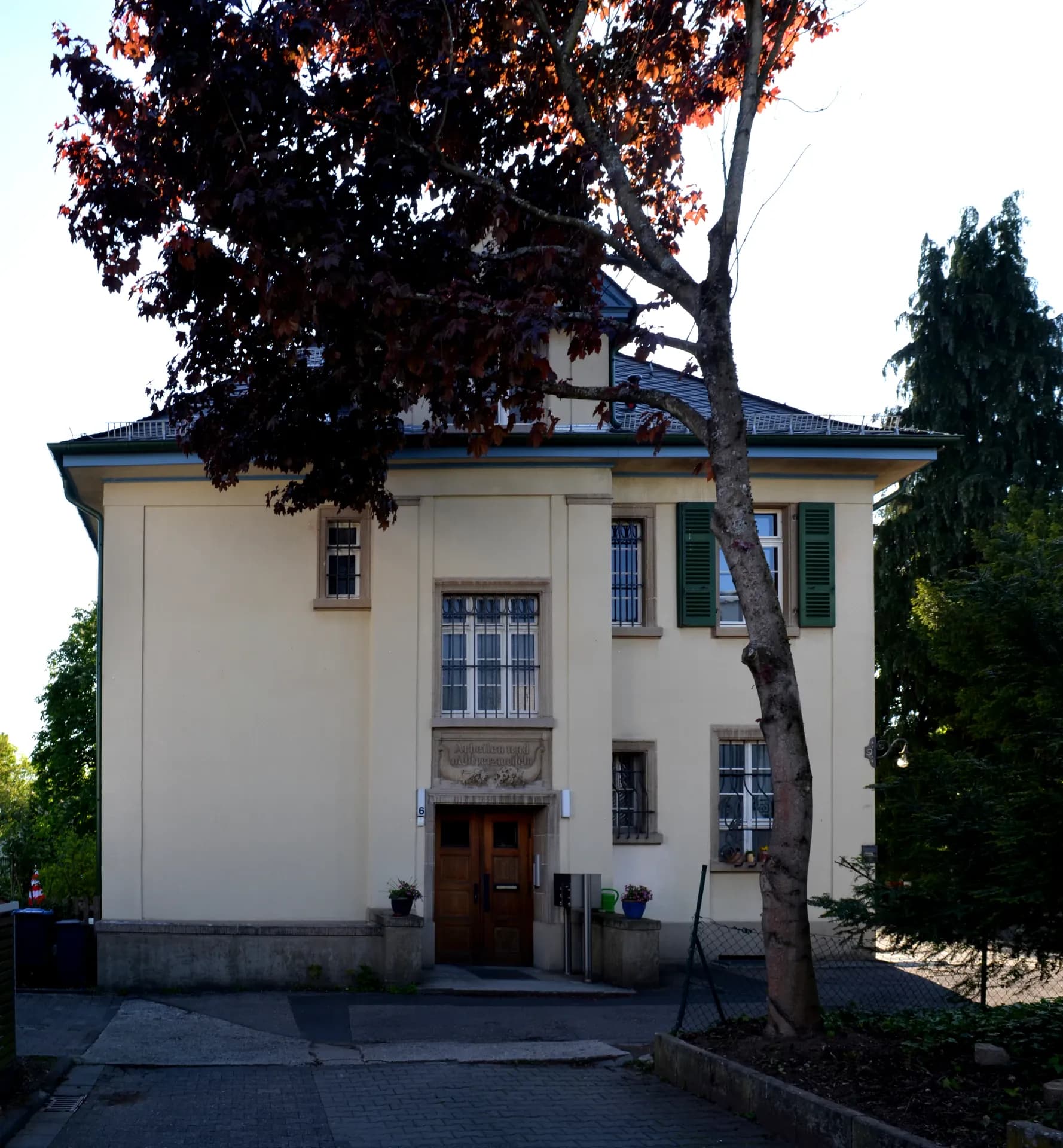 Gebäude am Grünen Weg in Königstein im Taunus