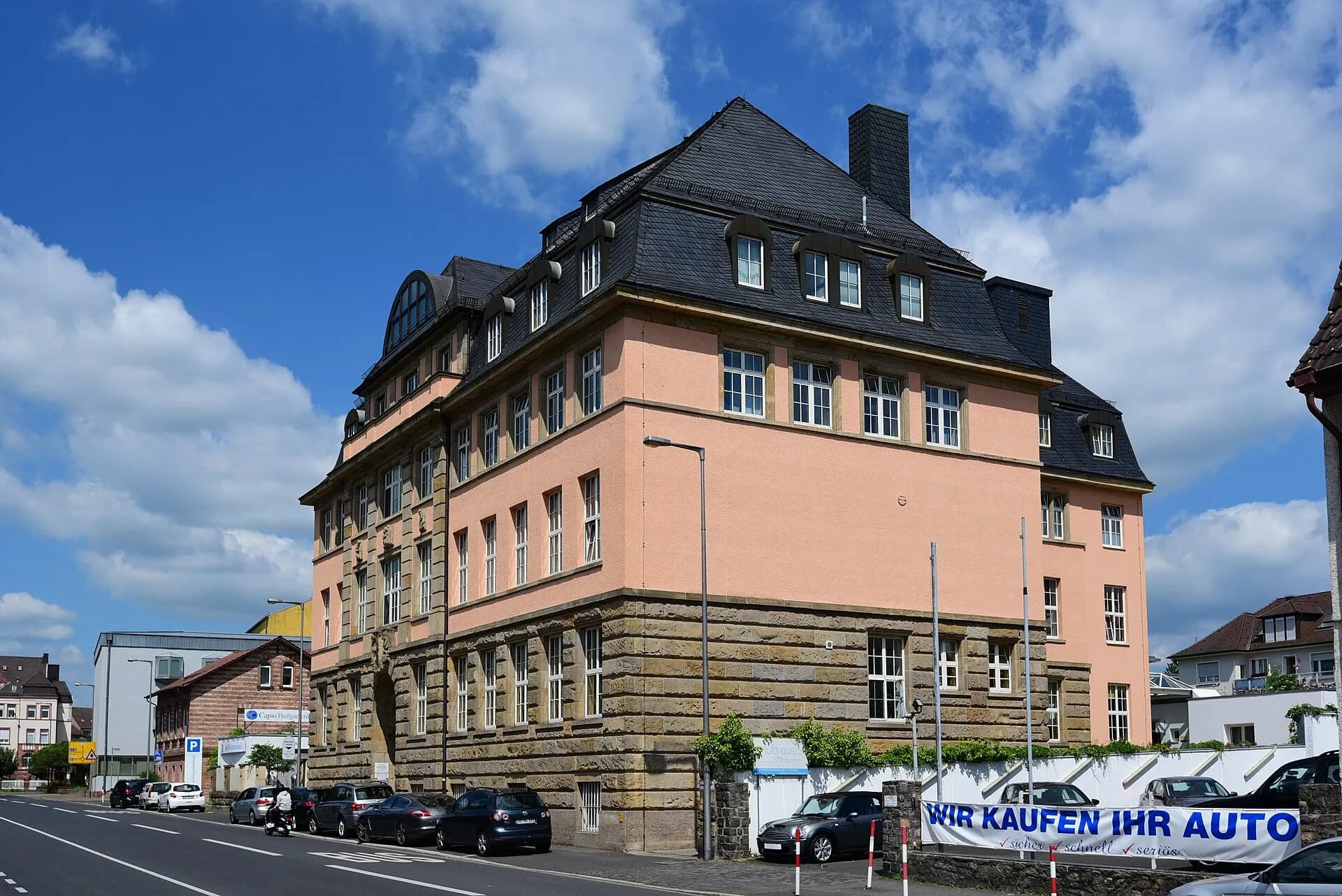 Historisches Gebäude in der Grünewaldstraße 6 in Aschaffenburg