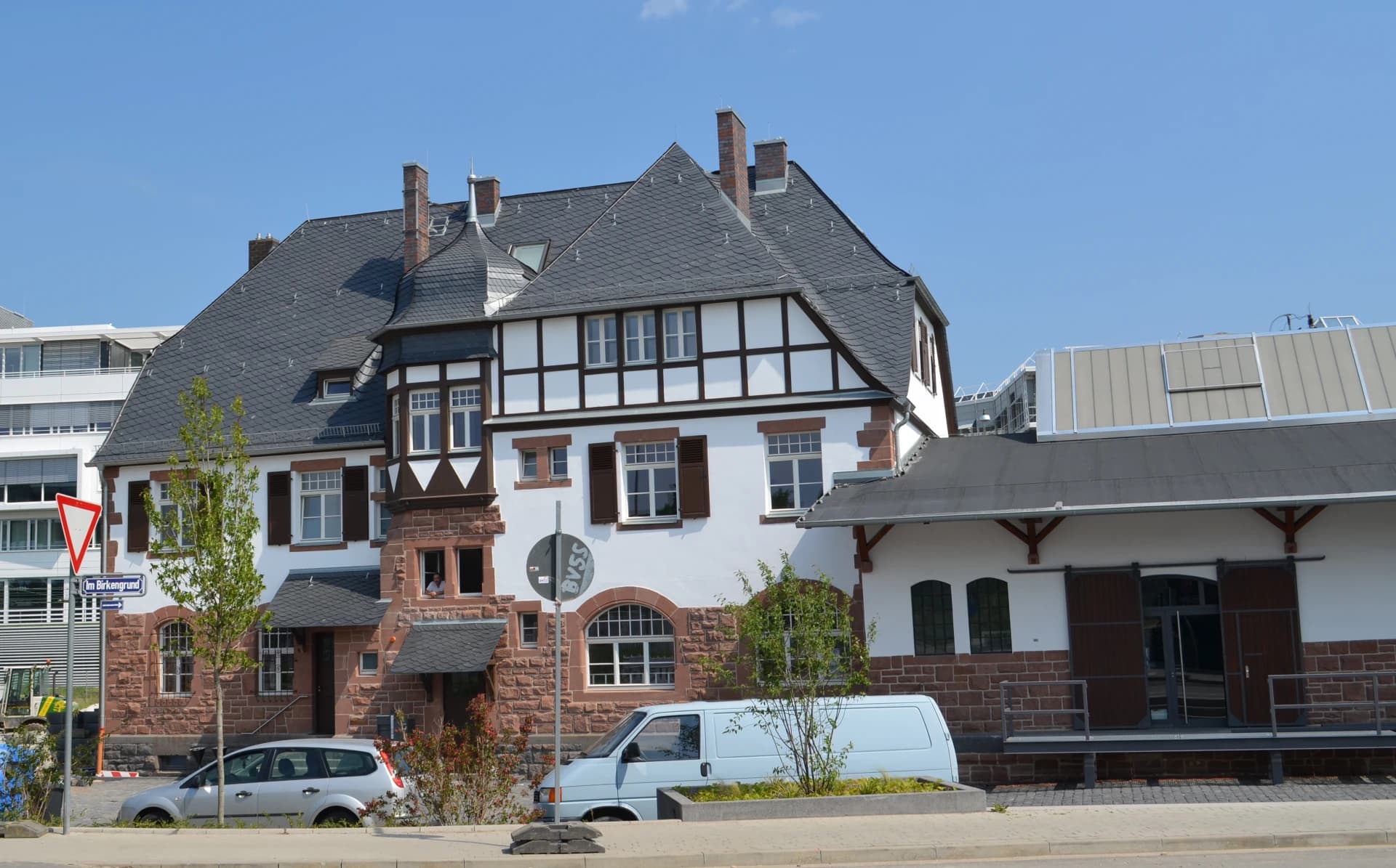 Alter Güterbahnhof in Bad Homburg