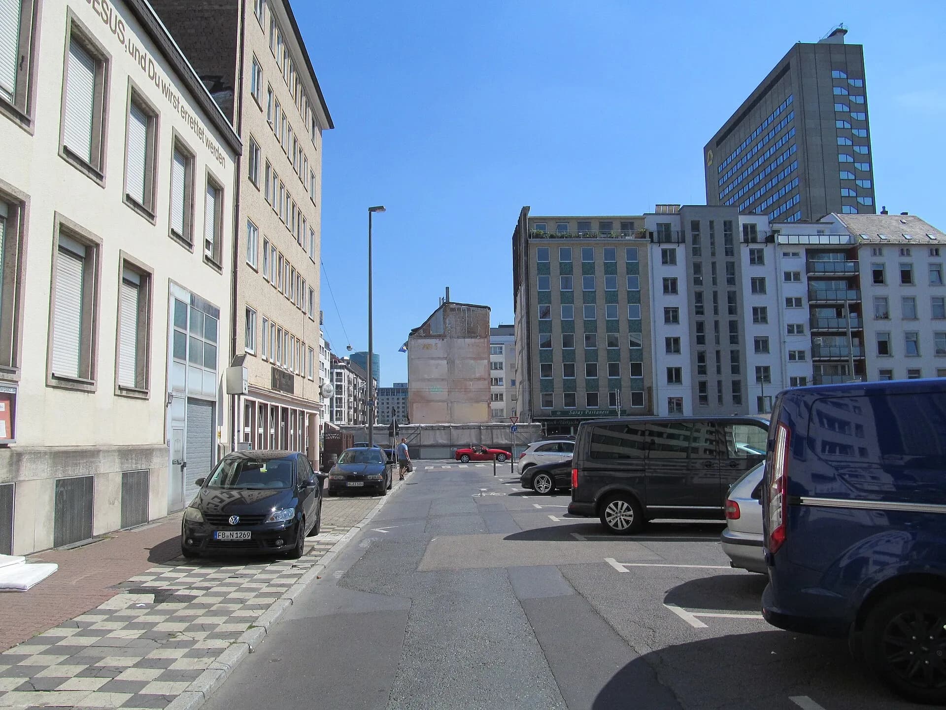 Güterplatz im Frankfurter Gallus