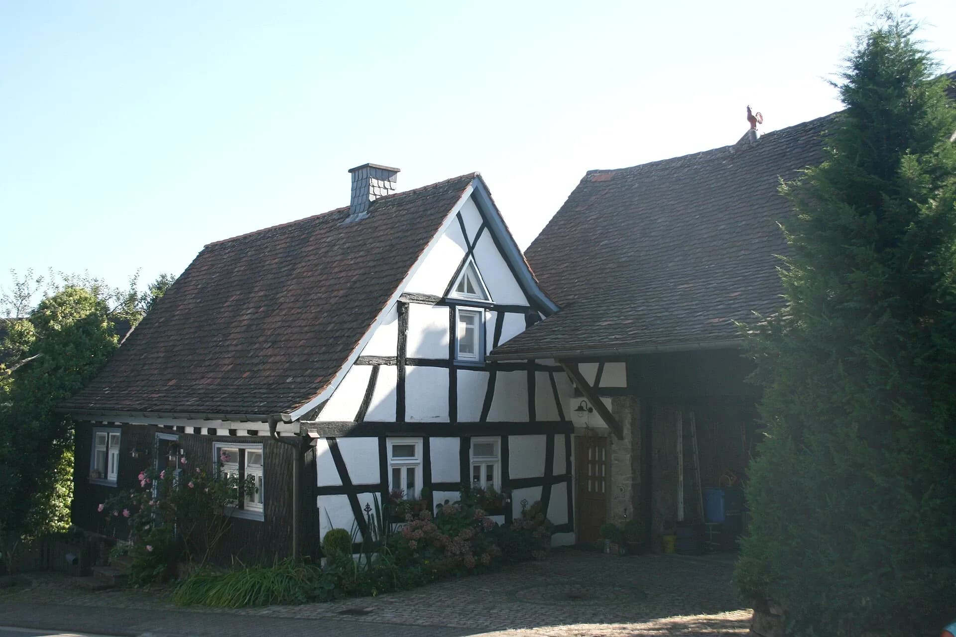 Tagelöhnerhaus in Gumpersberg in Bad König