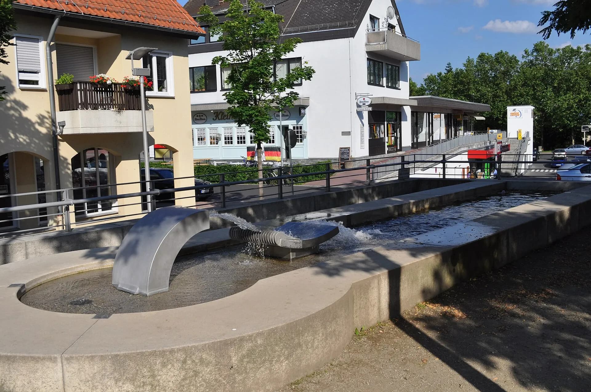 Brunnenanlage am Gunzoplatz in Bad Homburg-Gonzenheim
