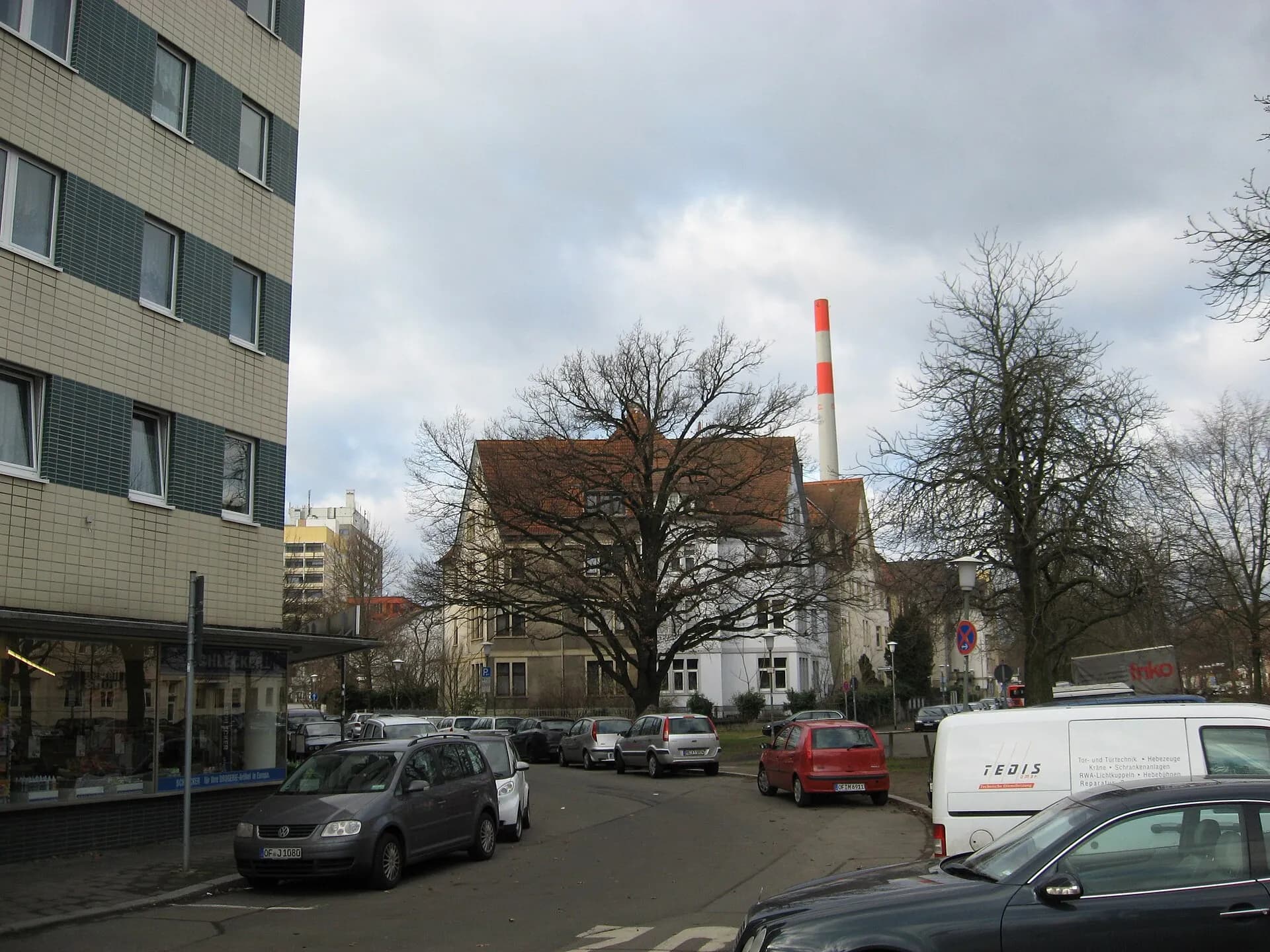 Gutenbergstraße in Offenbach-Musikerviertel