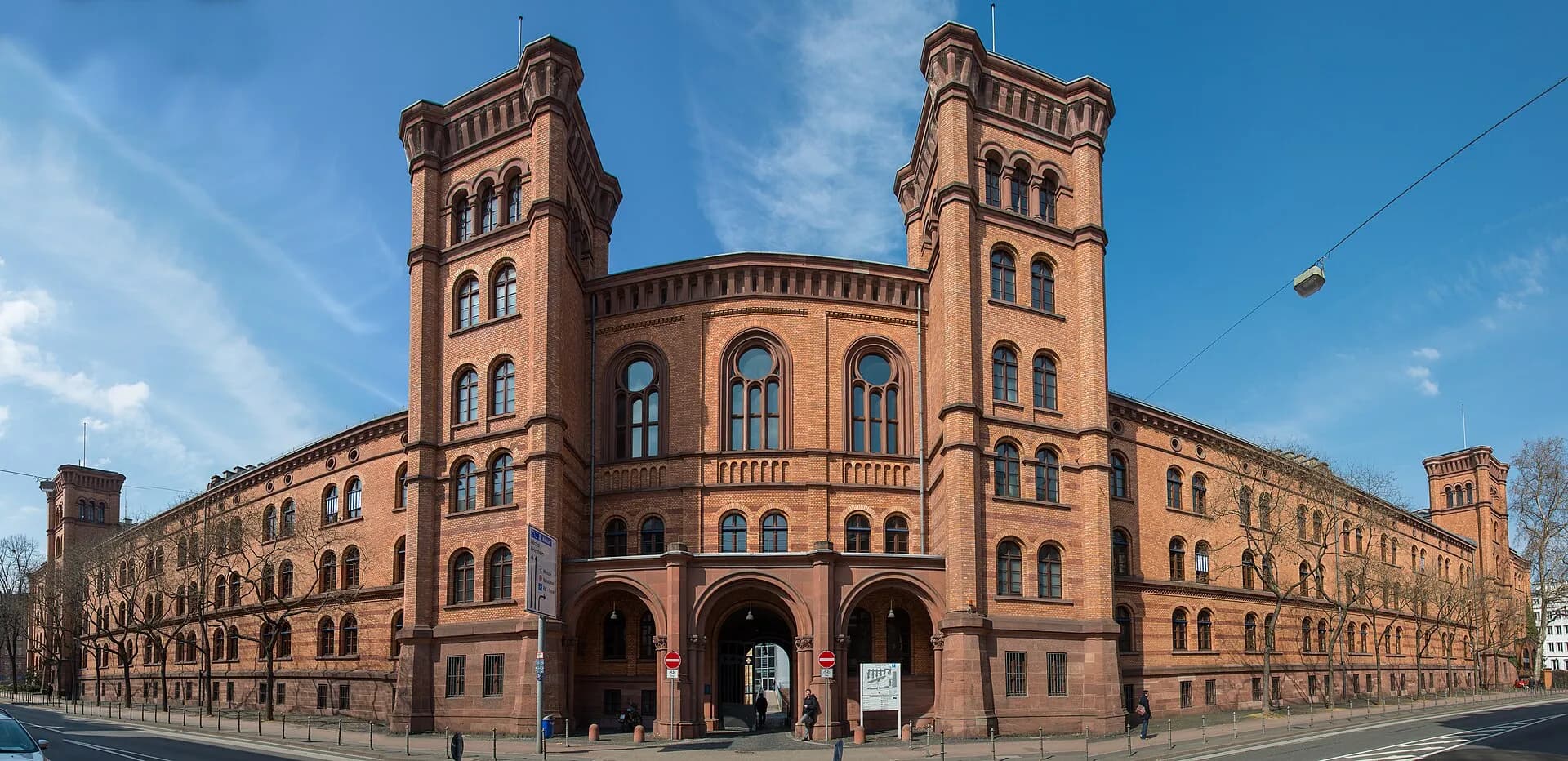 Gutleutkaserne an der Gutleutstraße im Frankfurter Gutleutviertel