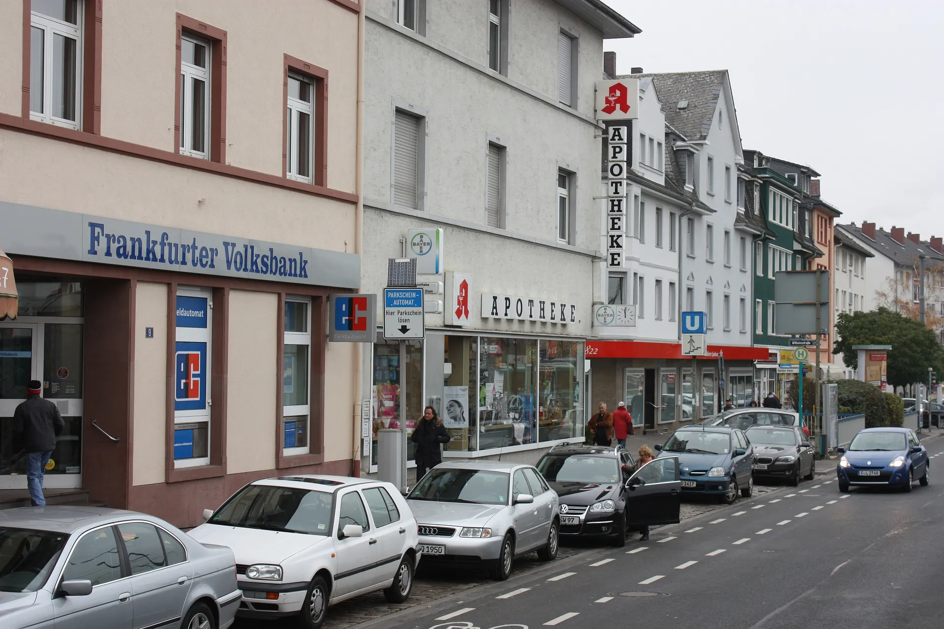 Geschäftshäuser Am Weißen Stein in Frankfurt Eschersheim