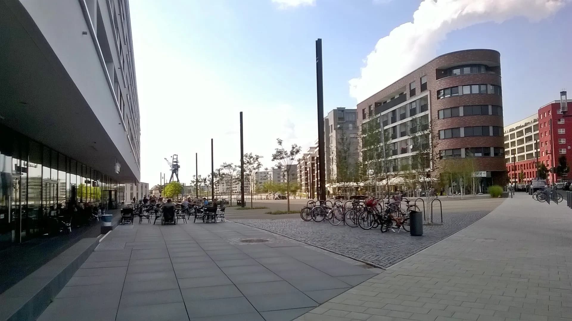 Hafenplatz in Offenbach-Hafen