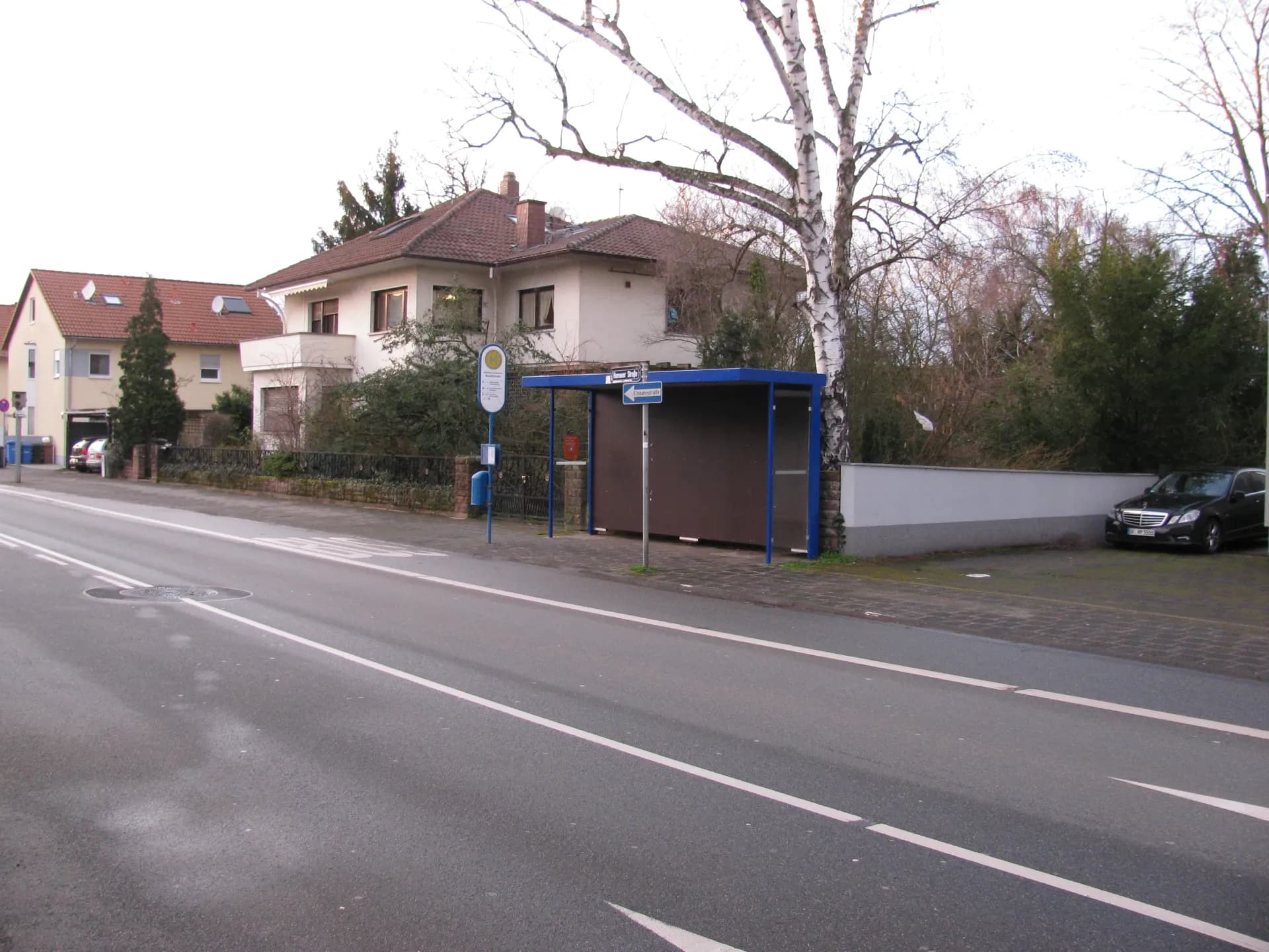 Bushaltestelle Basaltstraße in Dietesheim in Mühlheim am Main