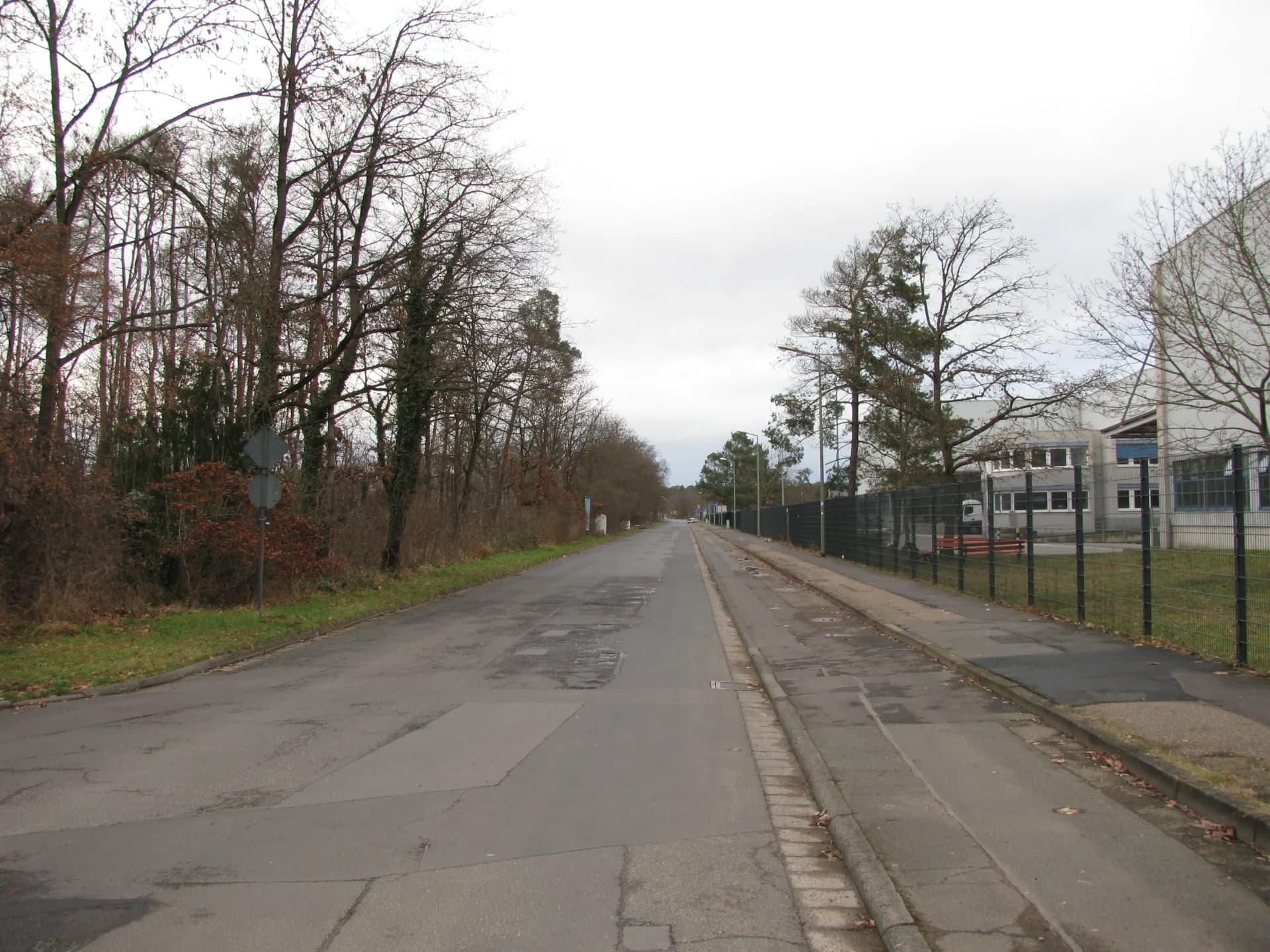 Wohnlage an der Hanauer Landstraße in Kahl am Main