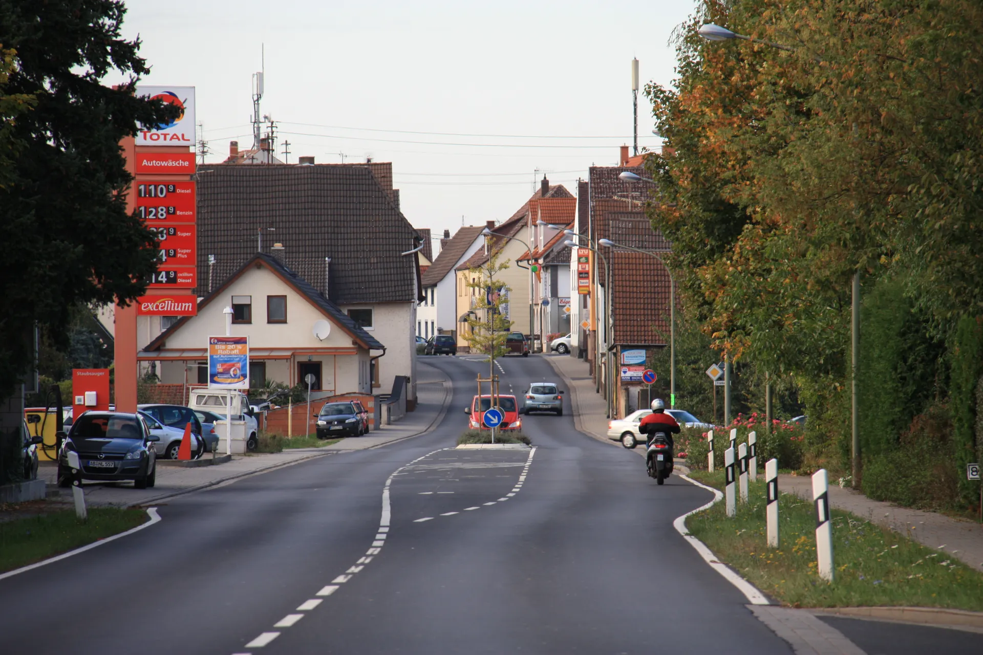 Hanauer Landstraße in Karlstein am Main