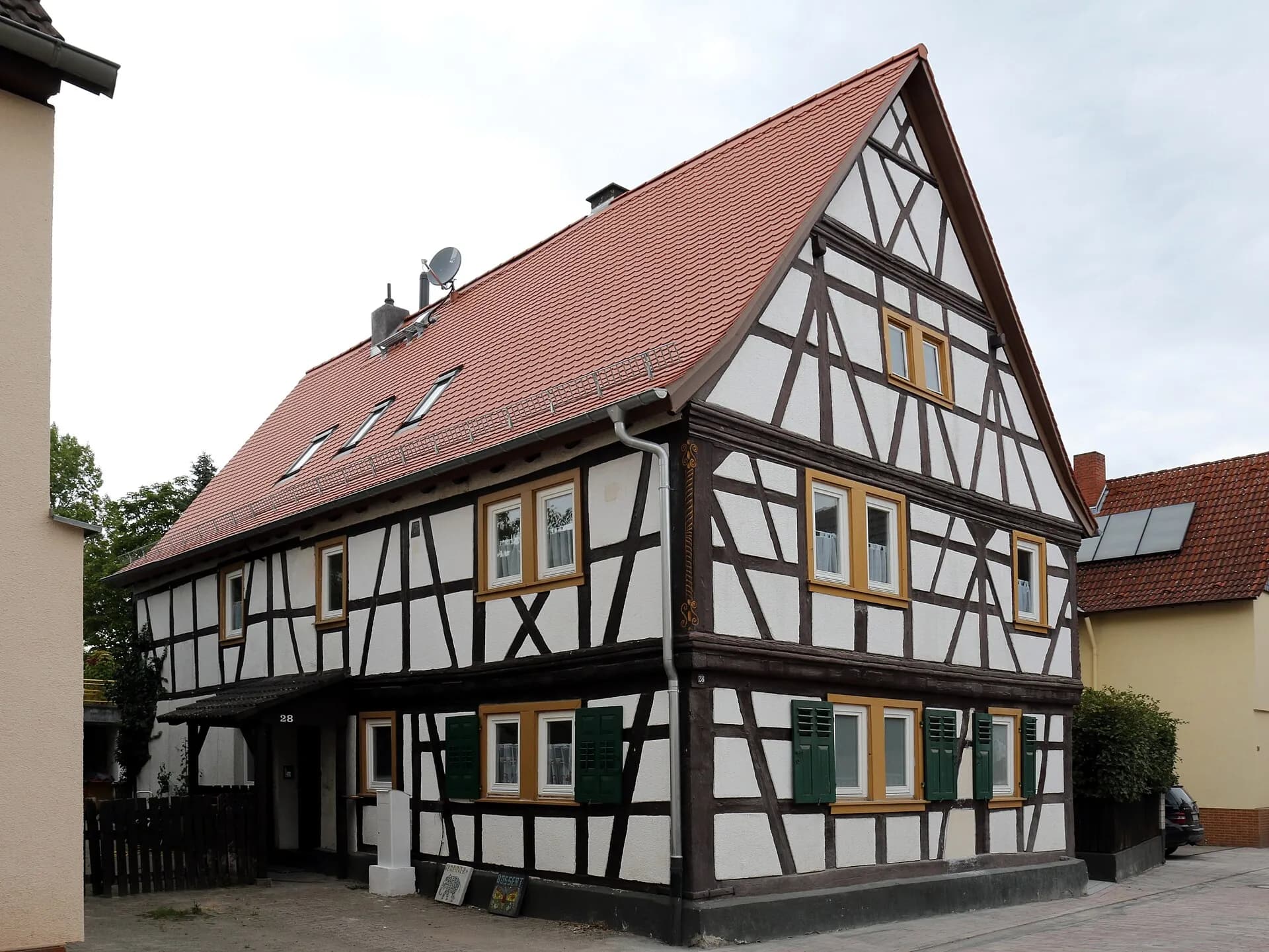 Fachwerkhaus Hanauer Straße 28 in Messel