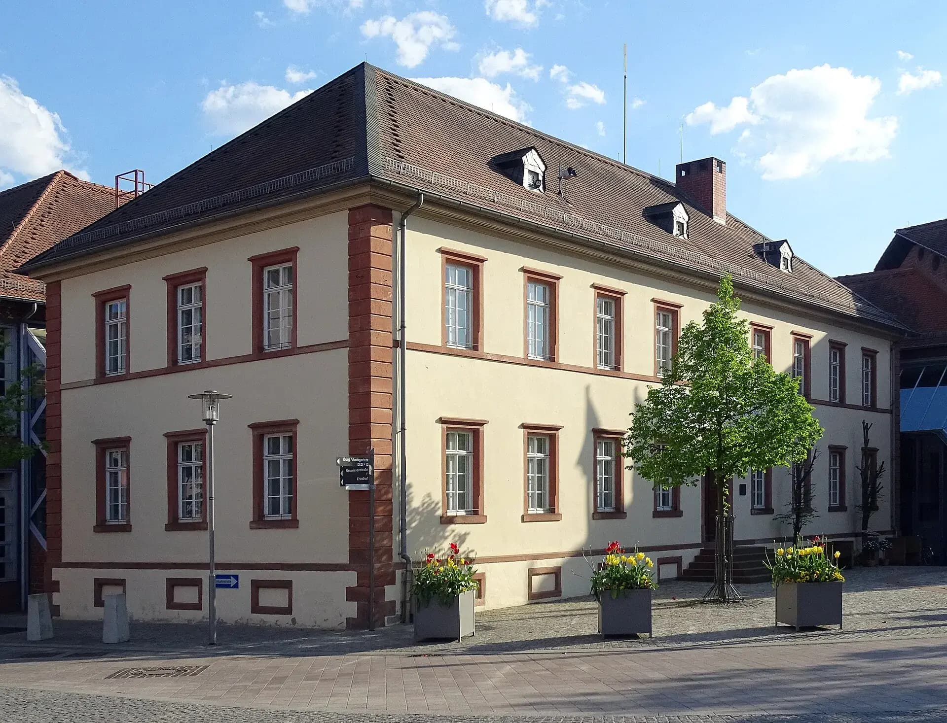Historisches Stadthaus an der Hanauer Straße in Alzenau