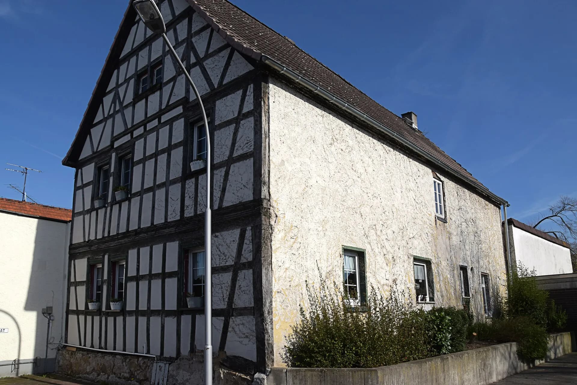 Fachwerkhofreite in der Happelgasse 13 in Pfungstadt