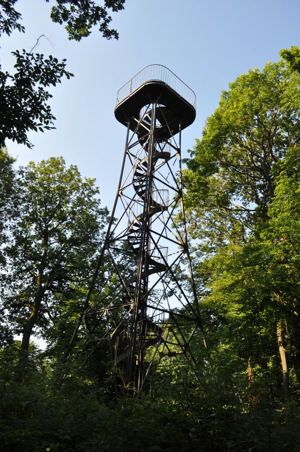 Hardtbergturm bei Königstein im Taunus von der Seite