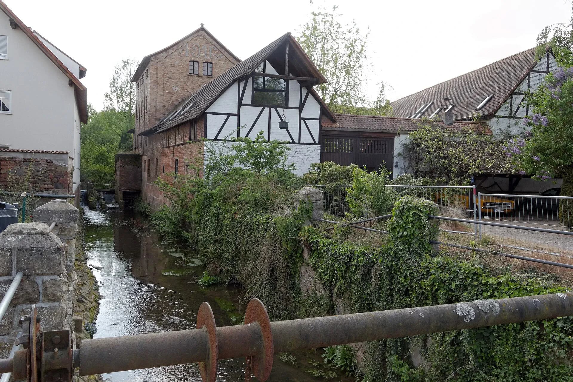 Ehemalige Mühle am Mühlkanal in Babenhausen-Harreshausen