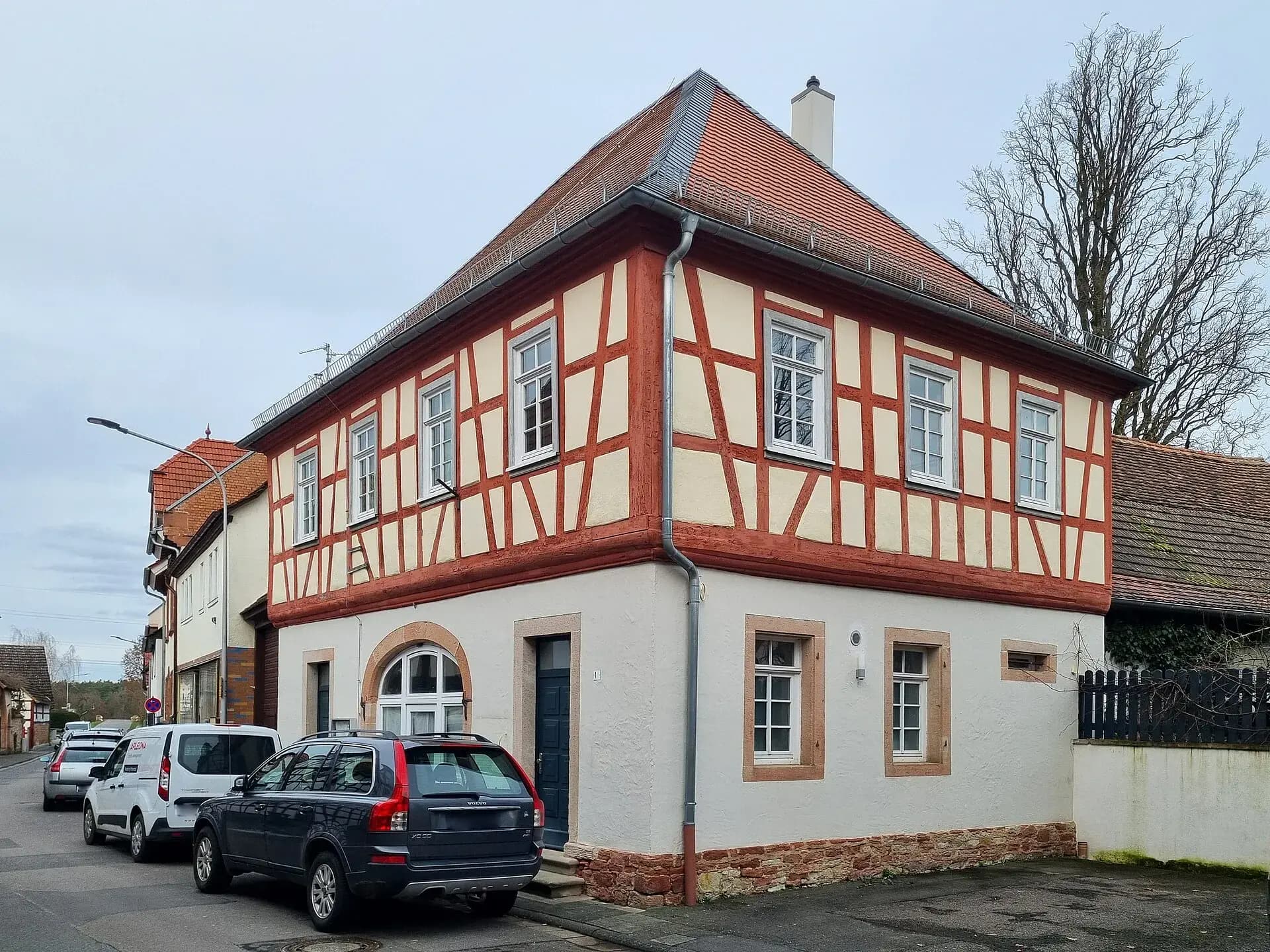 Ehemaliges Rathaus in der Gersprenzstraße in Babenhausen-Harreshausen