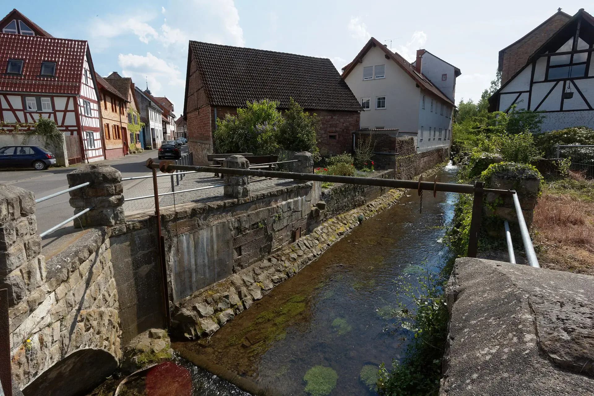 Mühlkanal in Babenhausen-Harreshausen