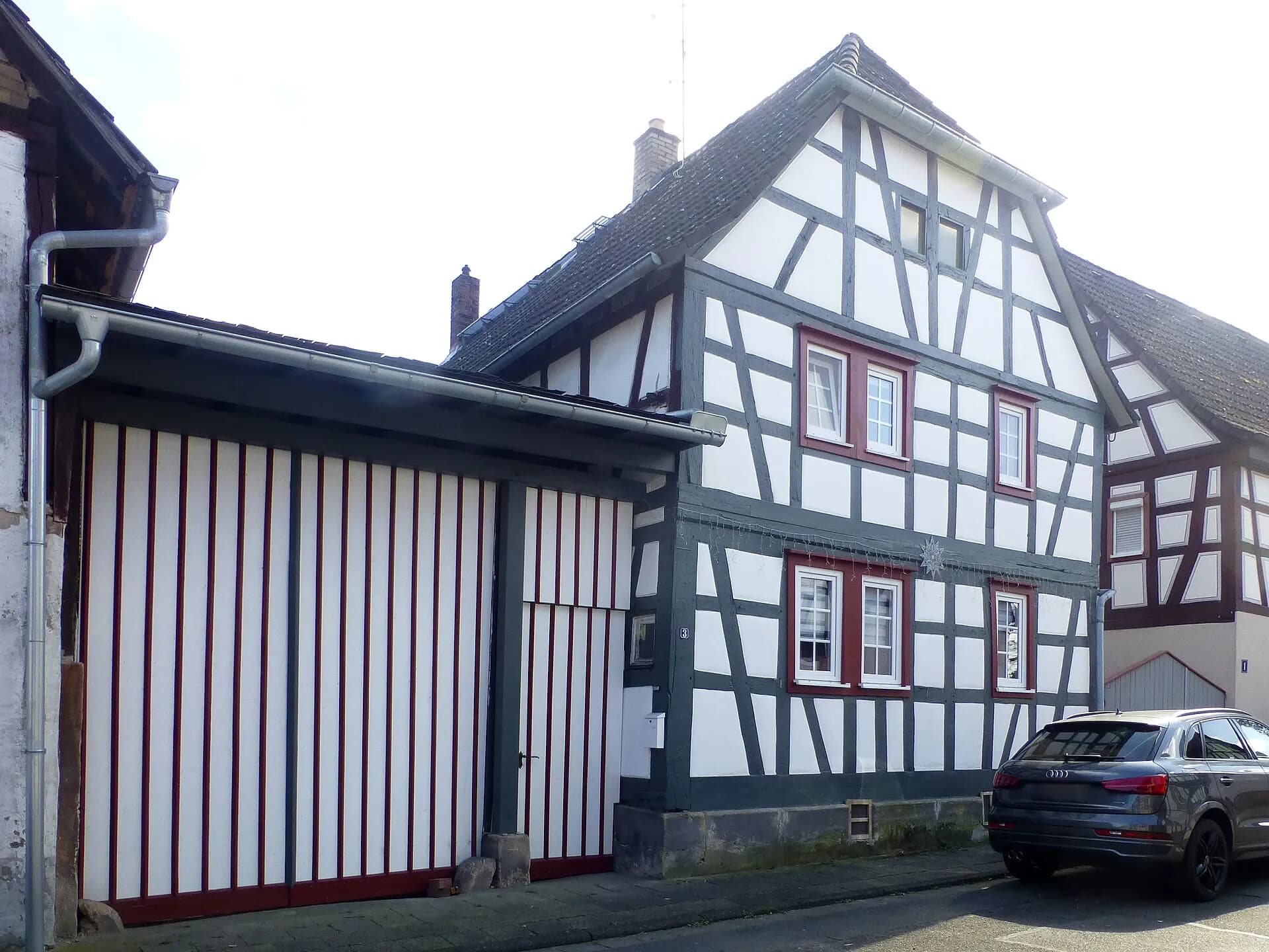 Fachwerkhaus in der Sandstraße 3 in Babenhausen-Harreshausen