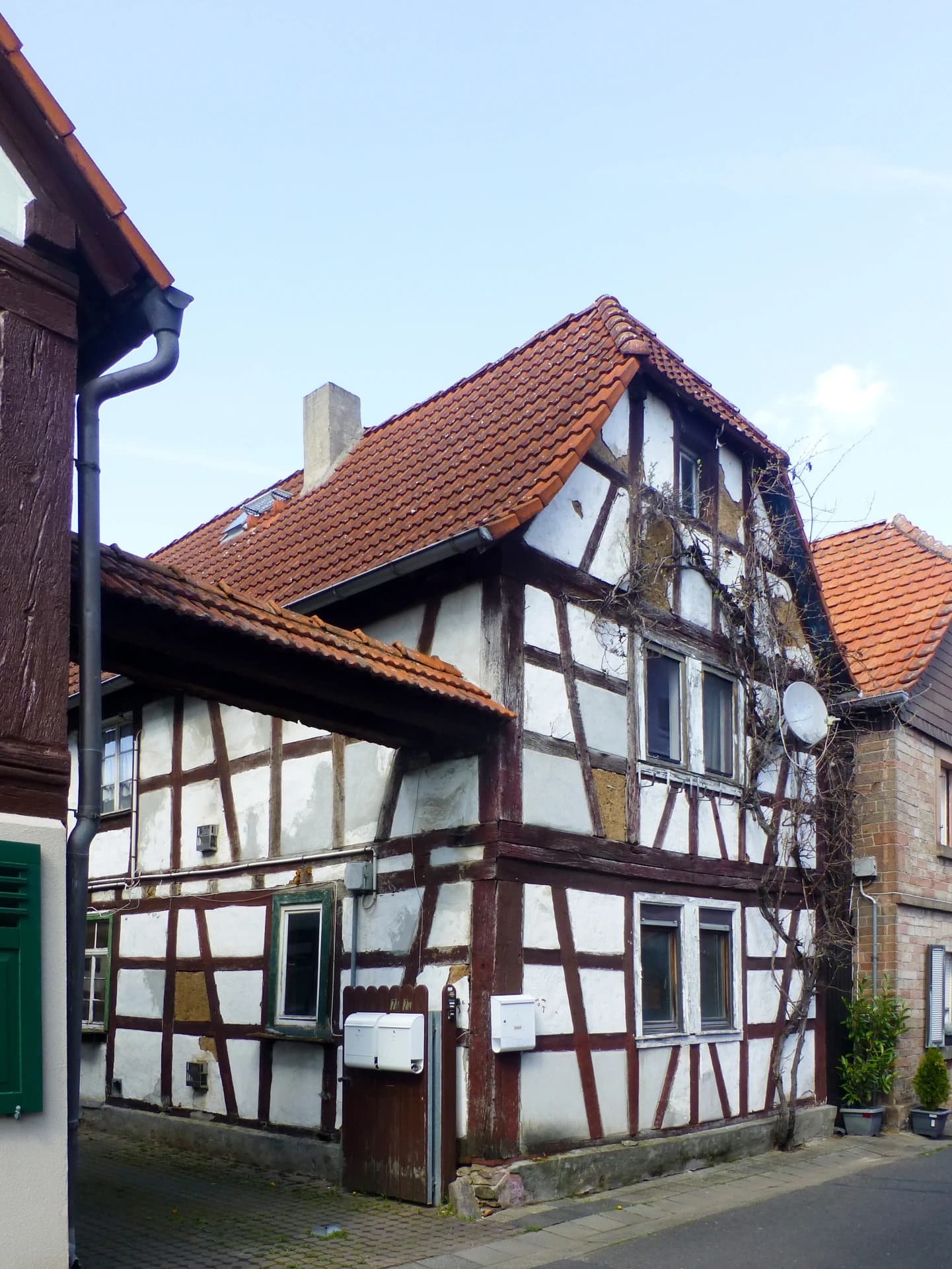 Fachwerkhaus in der Schulstraße in Babenhausen-Harreshausen