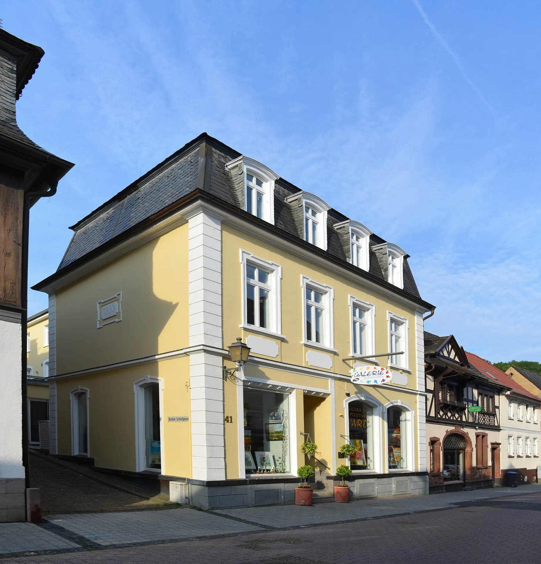 Eckhaus an der Hauptstraße 41 in Königstein im Taunus