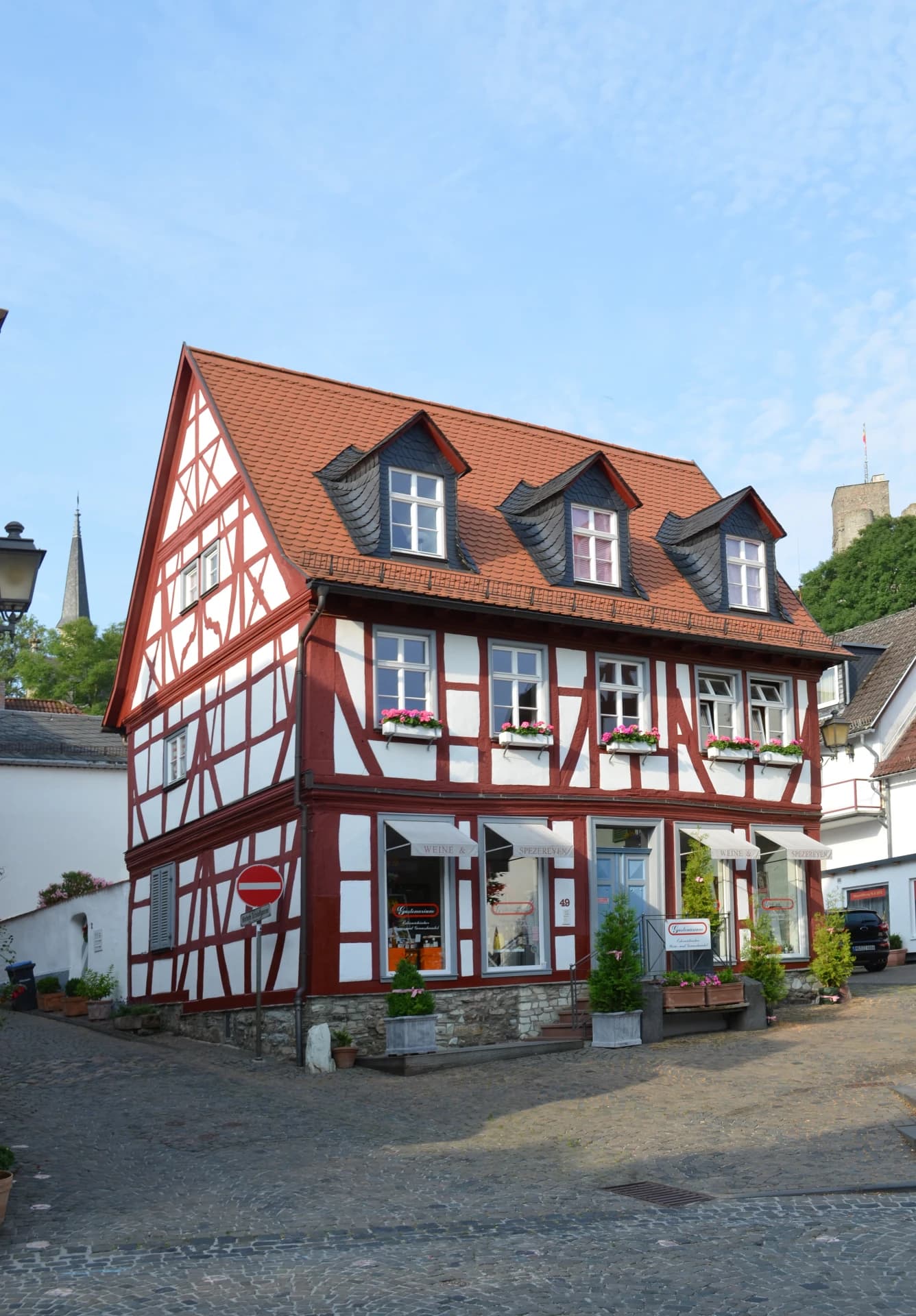Fachwerkhaus an der Hauptstraße in Königstein im Taunus