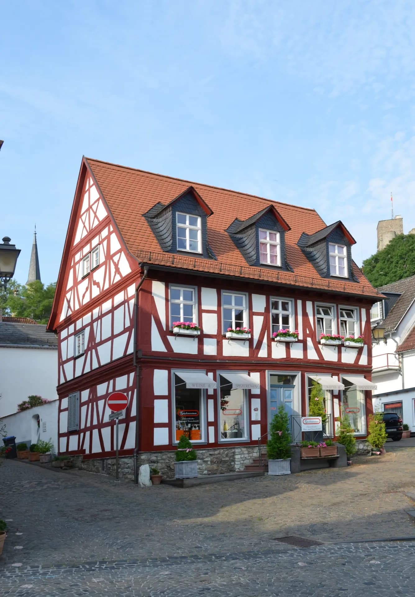 Fachwerkhaus an der Hauptstraße in Königstein im Taunus
