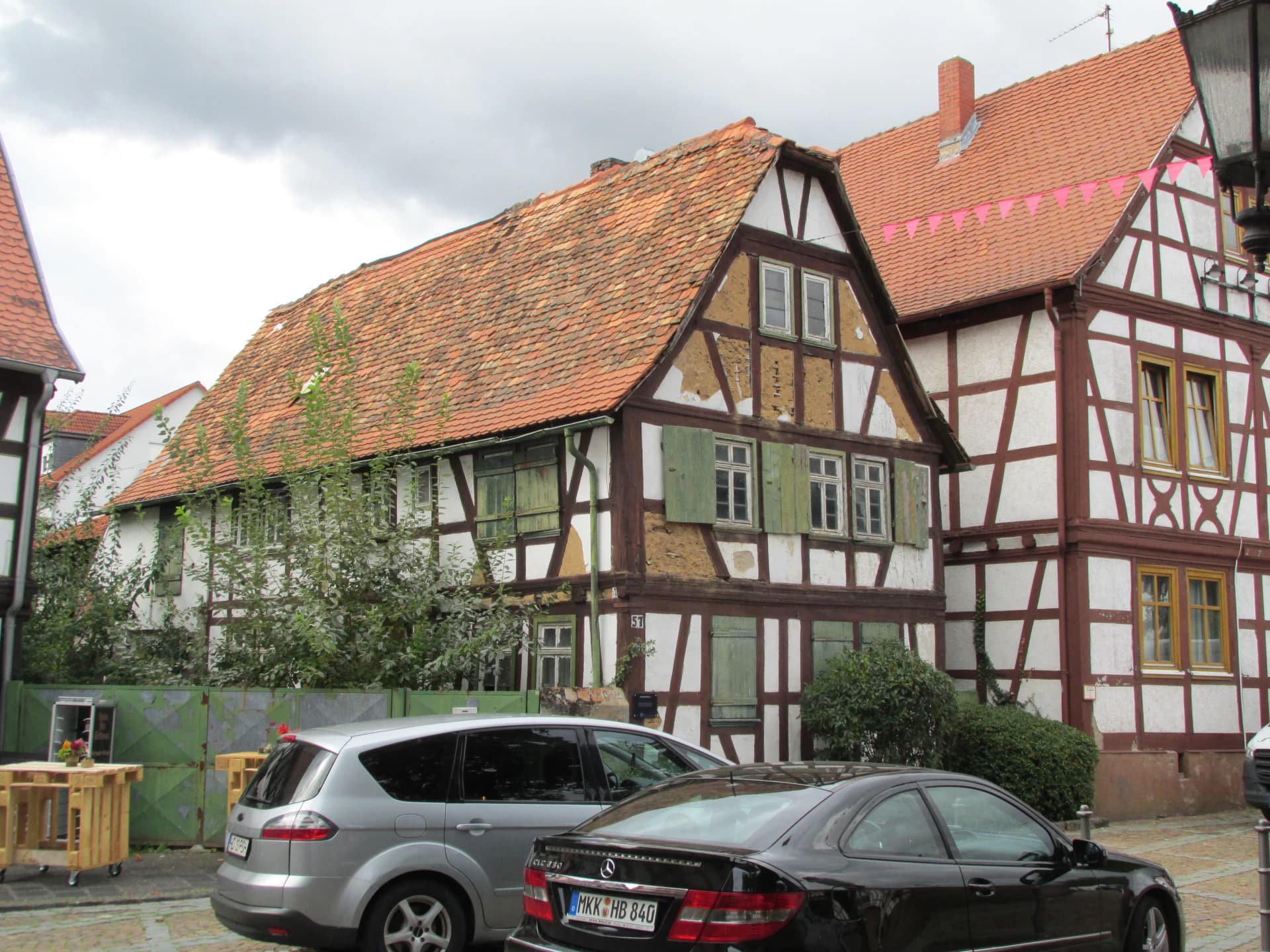 Fachwerkhäuser in der Hauptstraße 57 in Bruchköbel