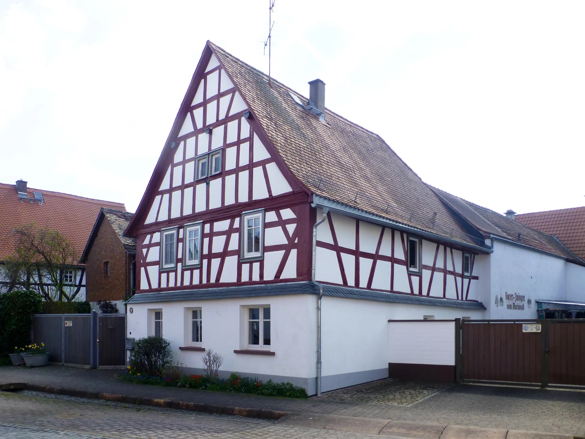 Fachwerkhaus in der Hauptstraße 9 in Babenhausen
