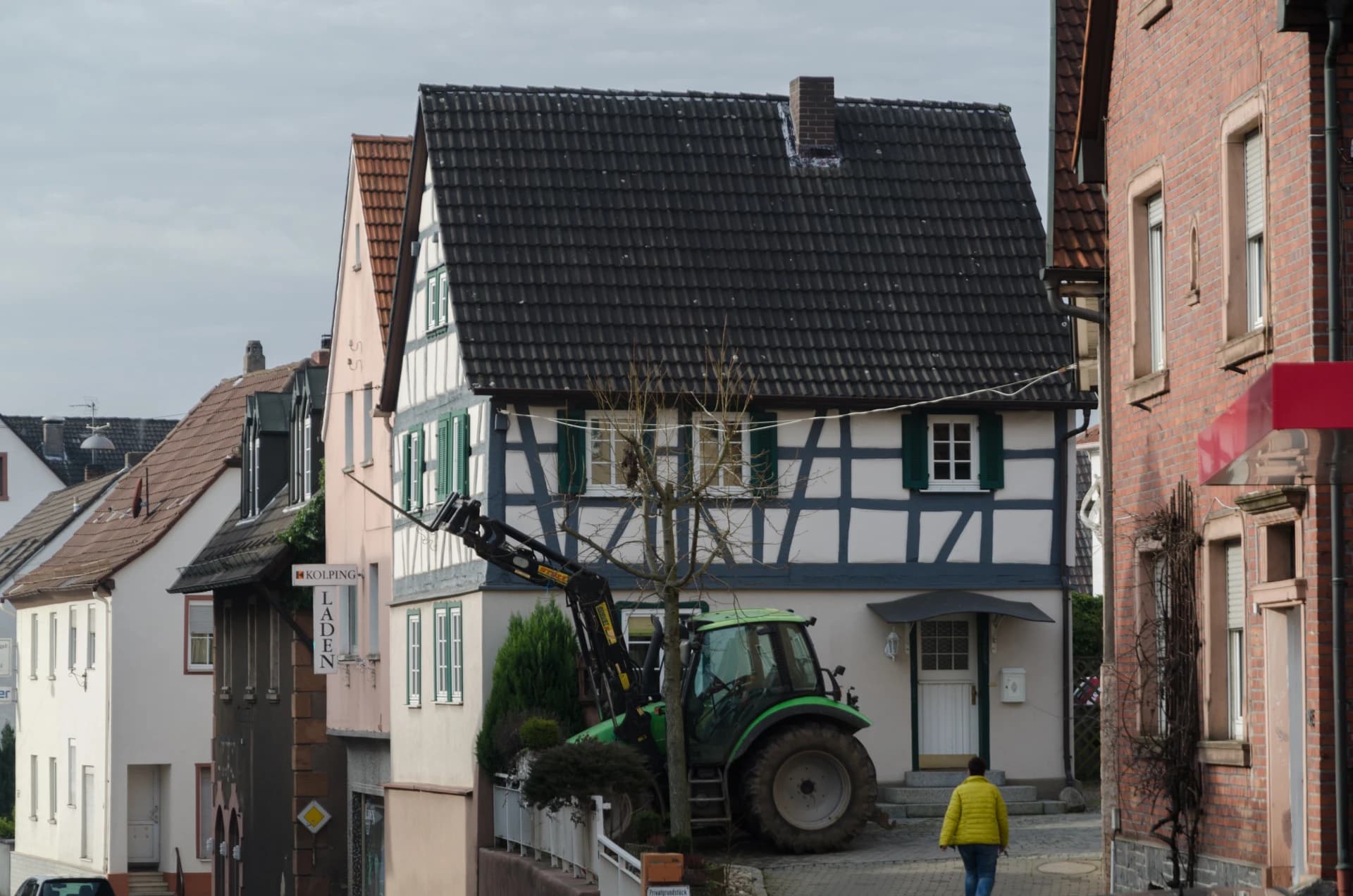 Fachwerkhaus an der Hauptstraße in Hösbach