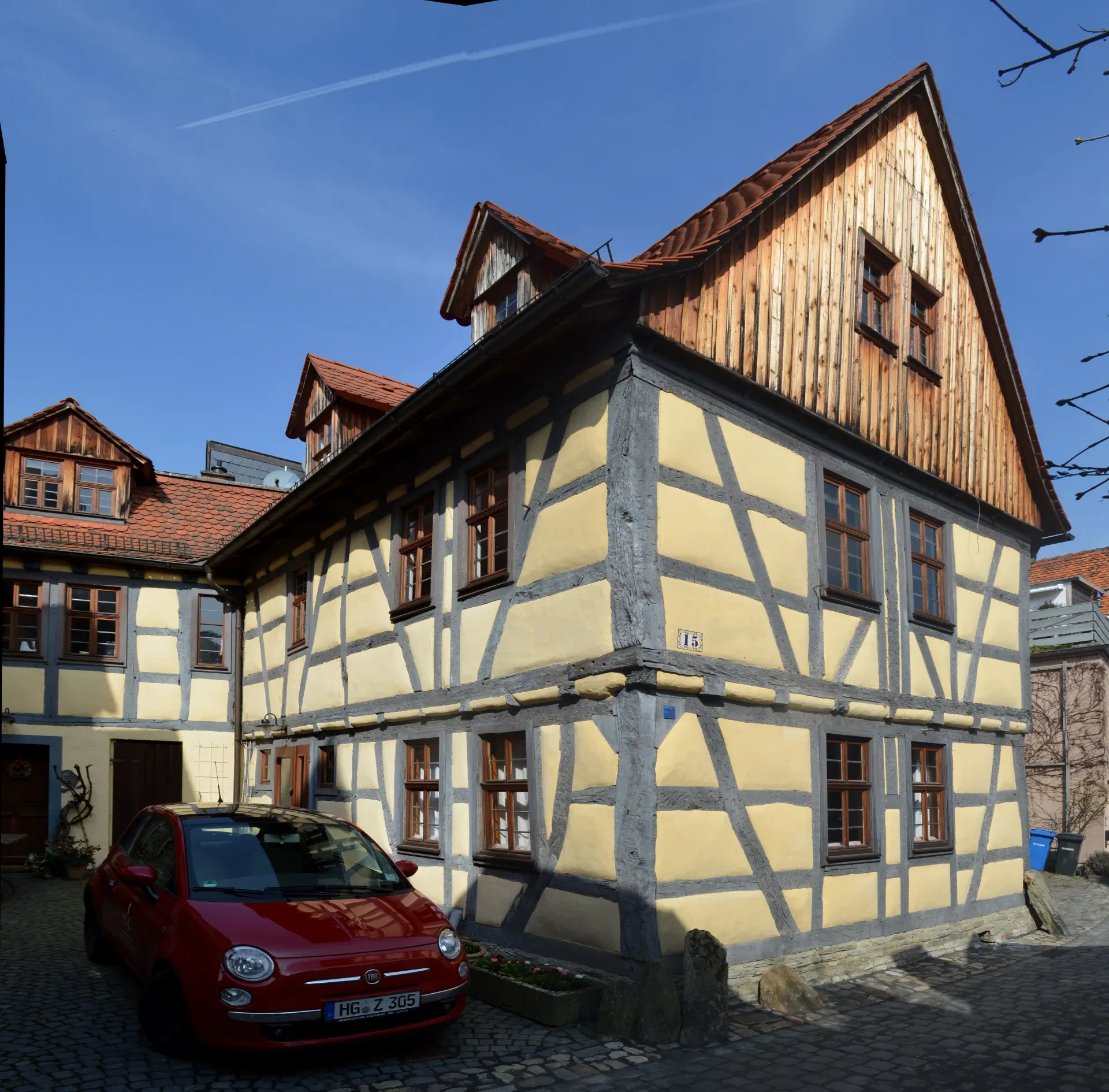 Fachwerkhaus An der Stadtmauer 15 in Kronberg im Taunus