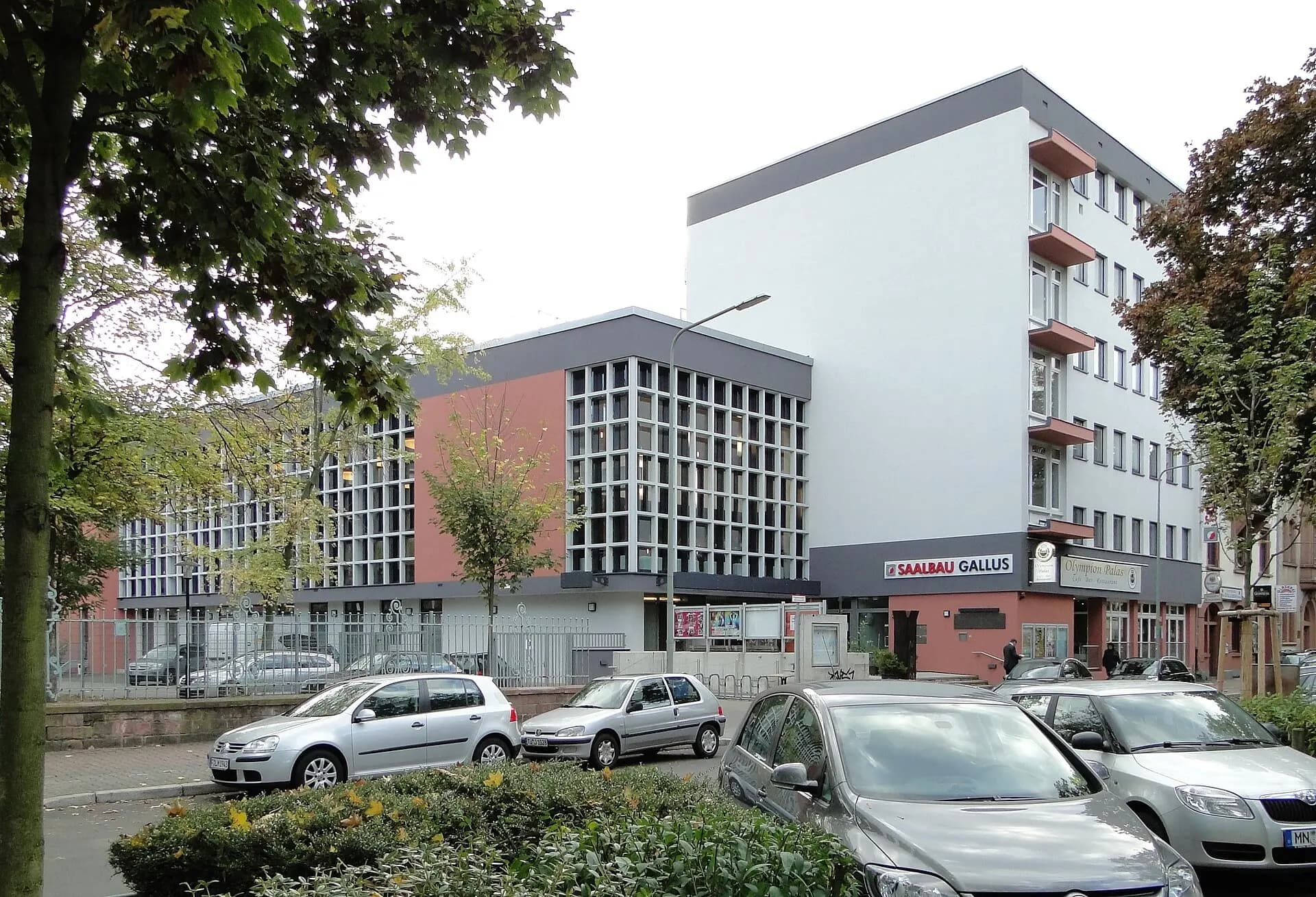 Haus Gallus an der Frankenallee im Frankfurter Gallus