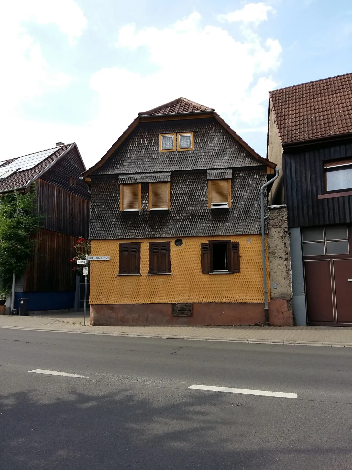 Wohnhaus an der Groß-Zimmerner Straße in Gundernhausen